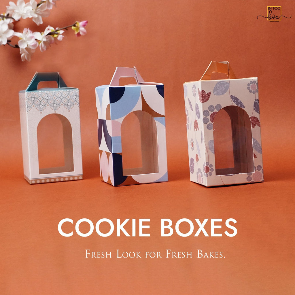 Handle Cookie Boxes by INTOOBOX – Packaging that Adds Charm to Every Bite