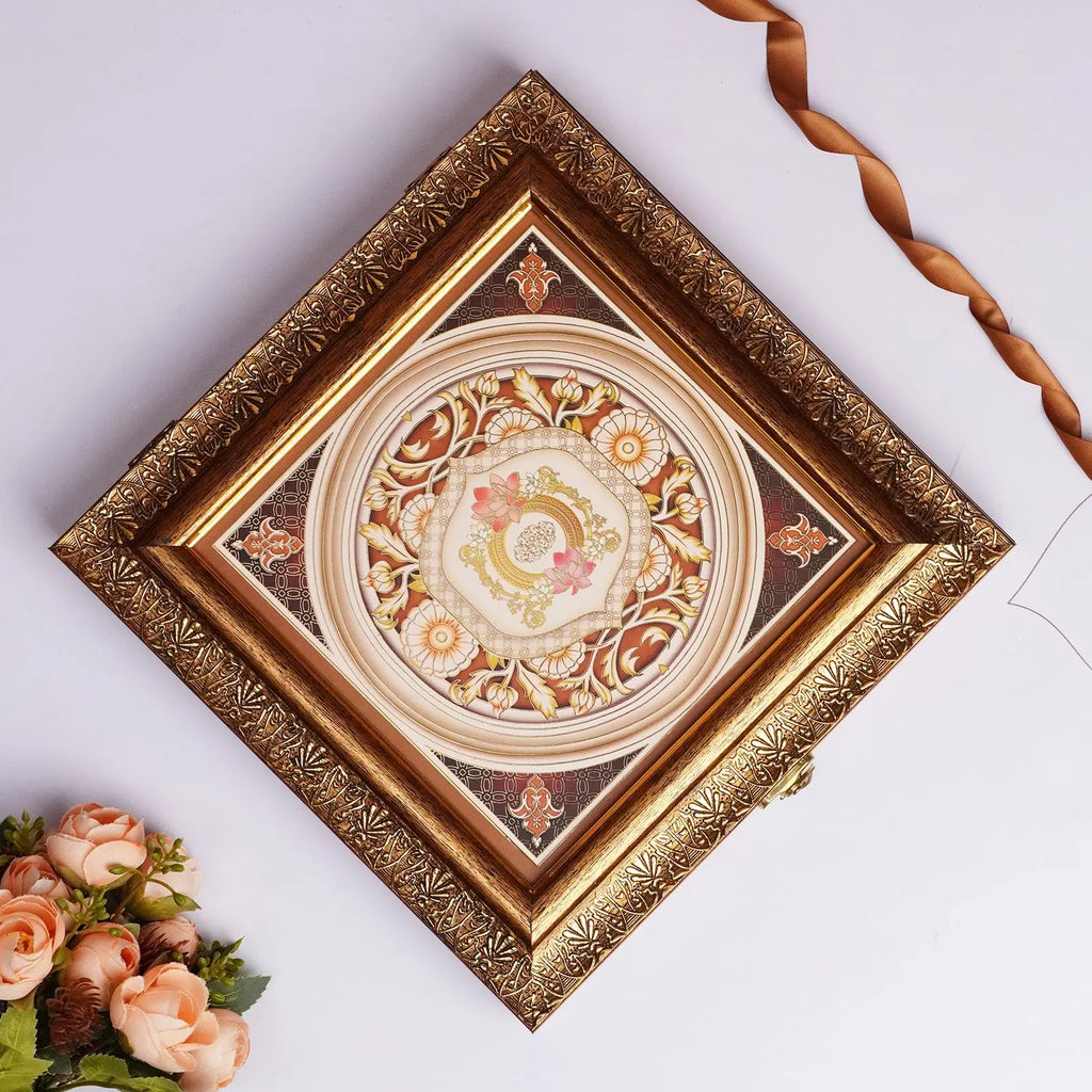 Elegant Dry Fruit Mandala Gift Box