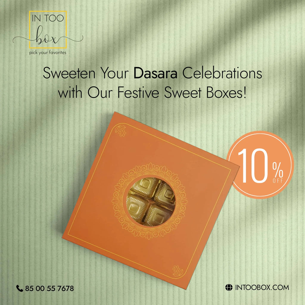 Celebrate with Sweetness: Introducing the Orange 16 Cavity Sweet Box