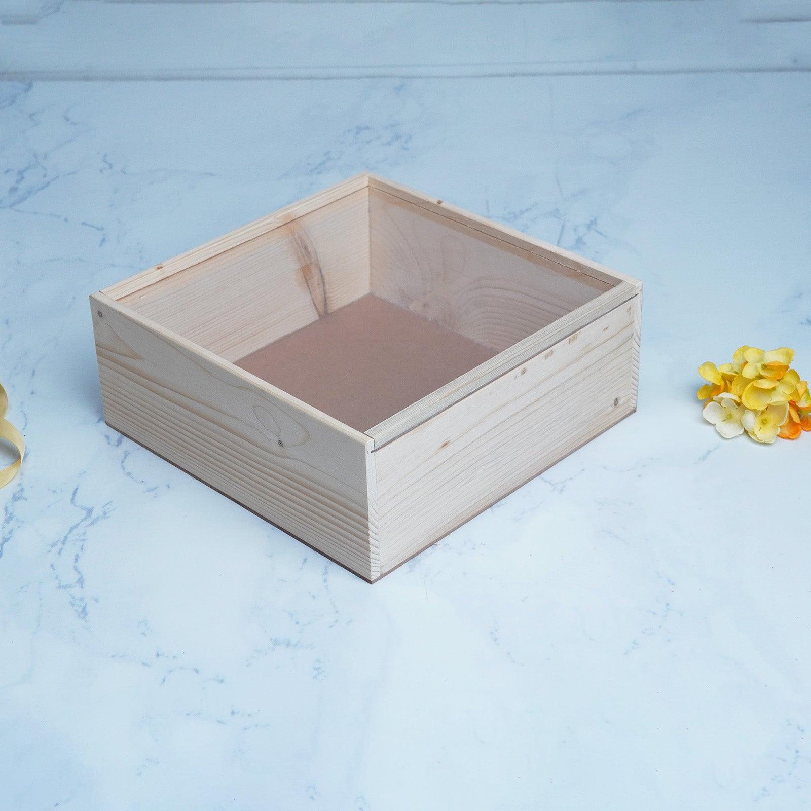 10X10 Transparent Storage Box