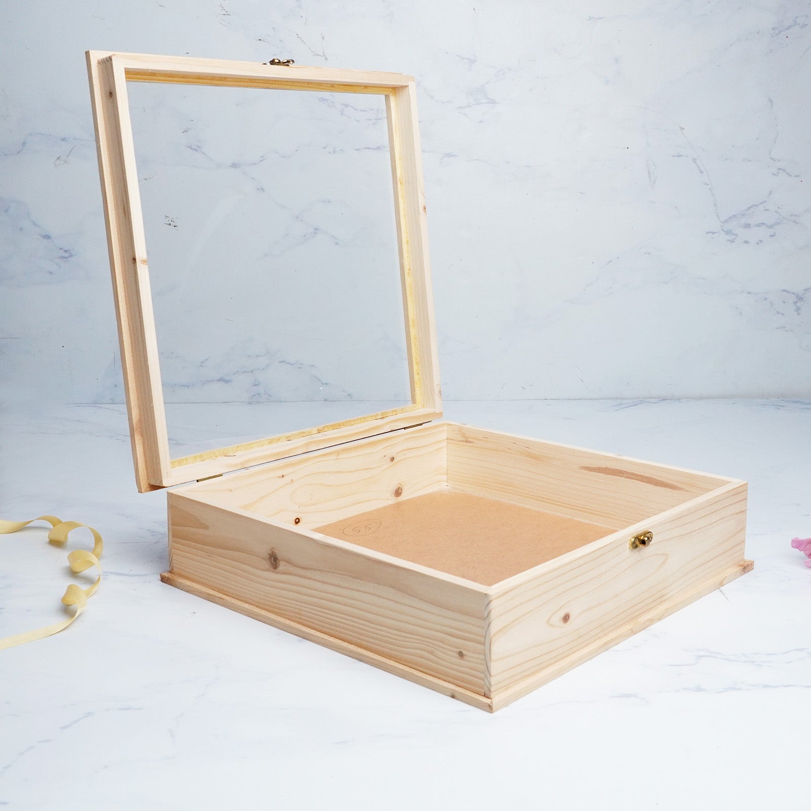 12X12 Transparent Storage Box