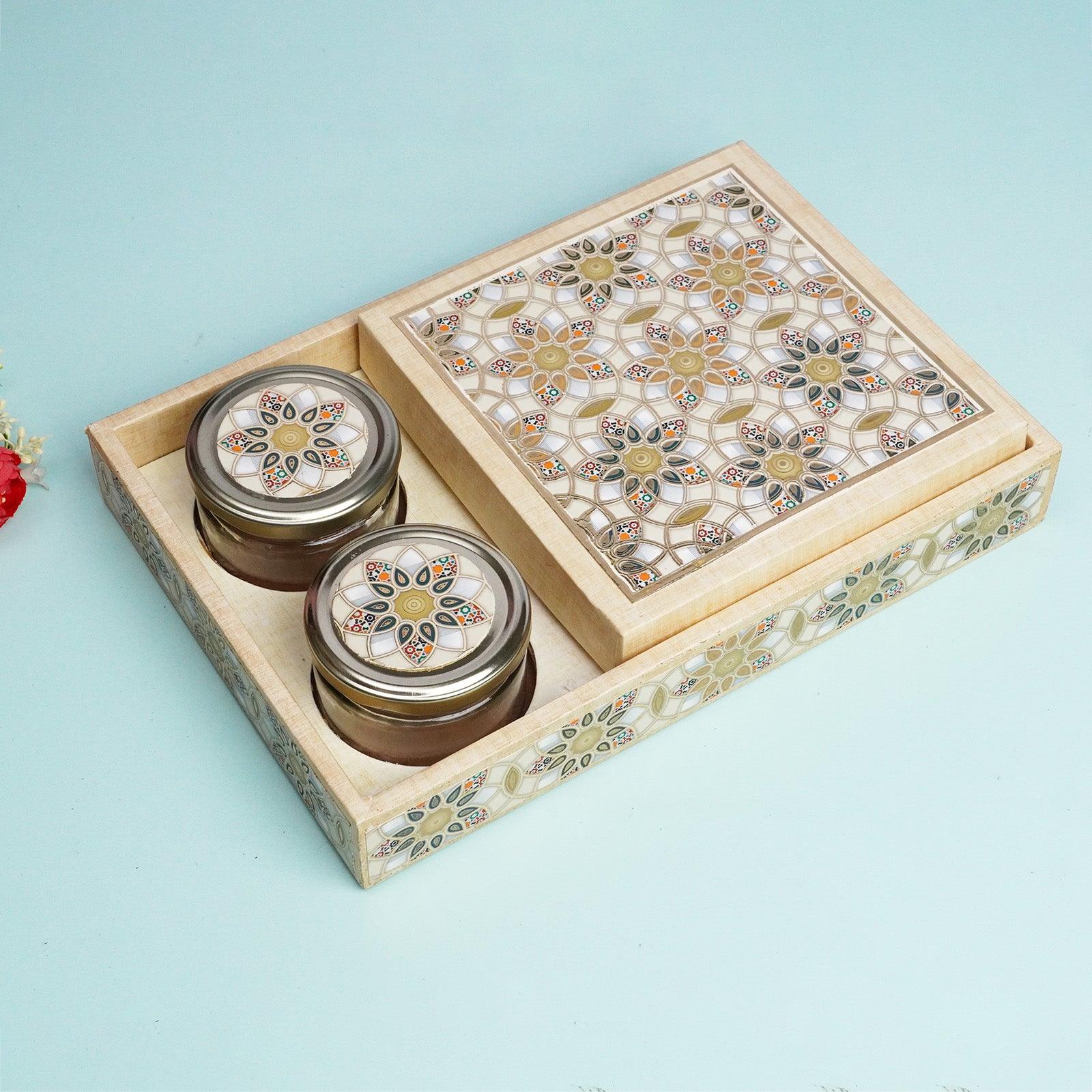 2 Jar Dry Fruit Gift Box