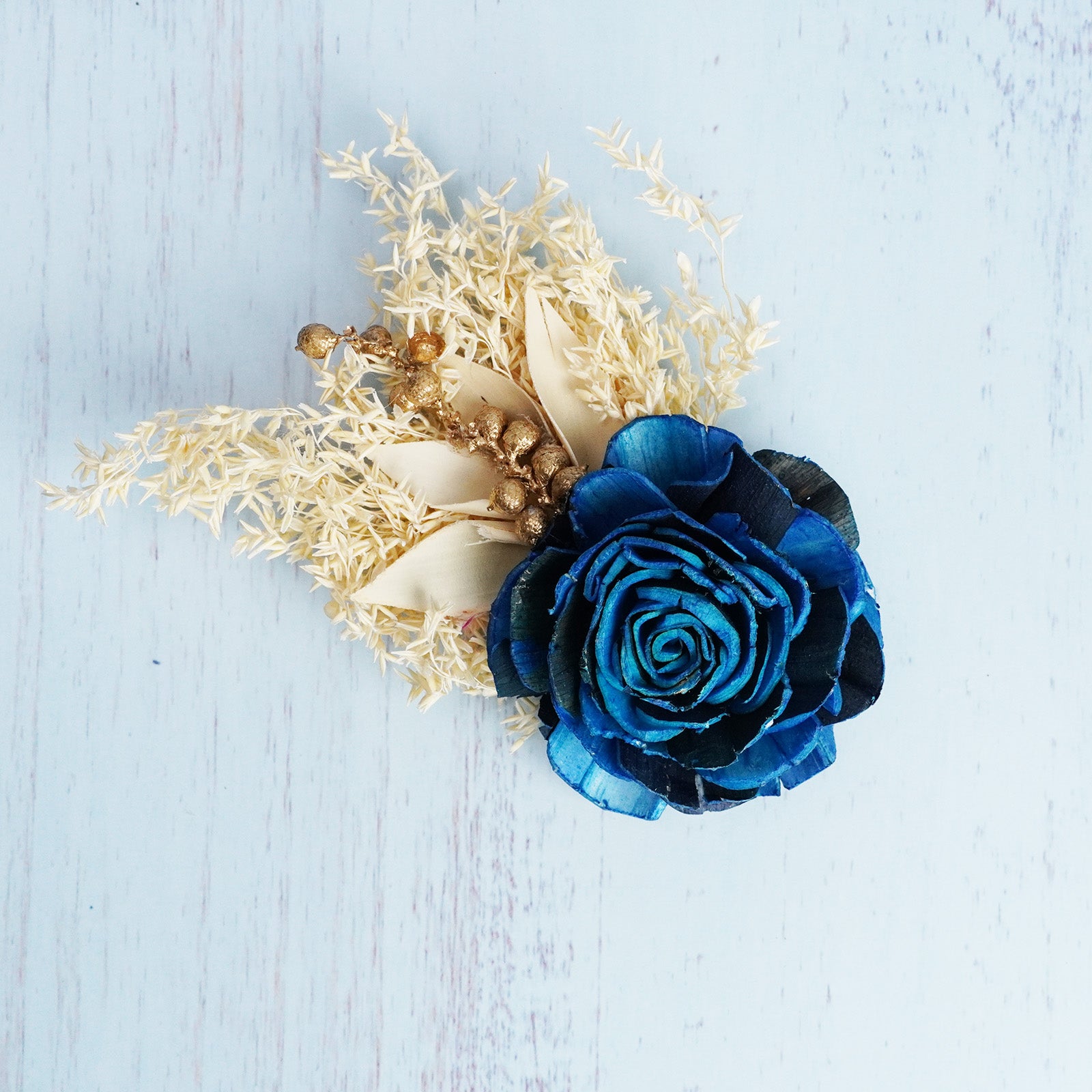 Royal Blue Artificial Flower