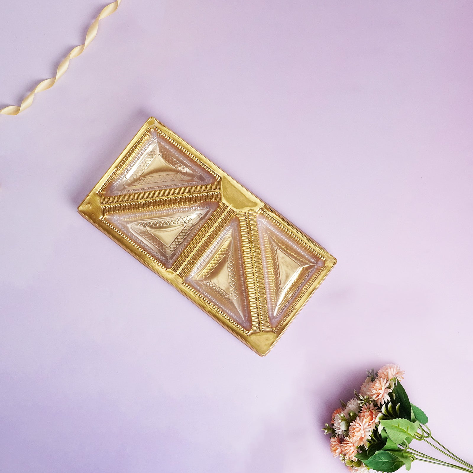 Gold Geometric Tray