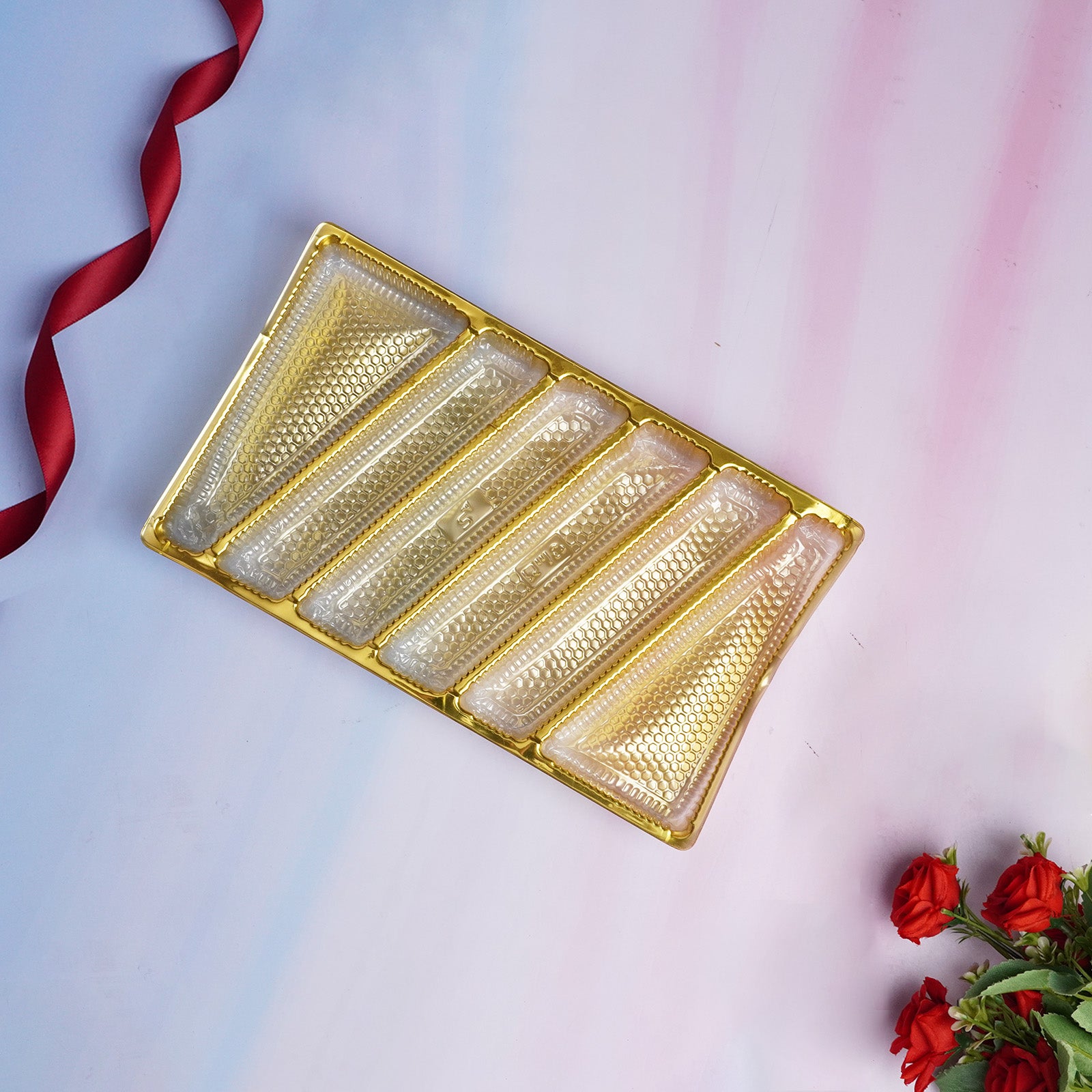 Gold Cravits Organizer Tray