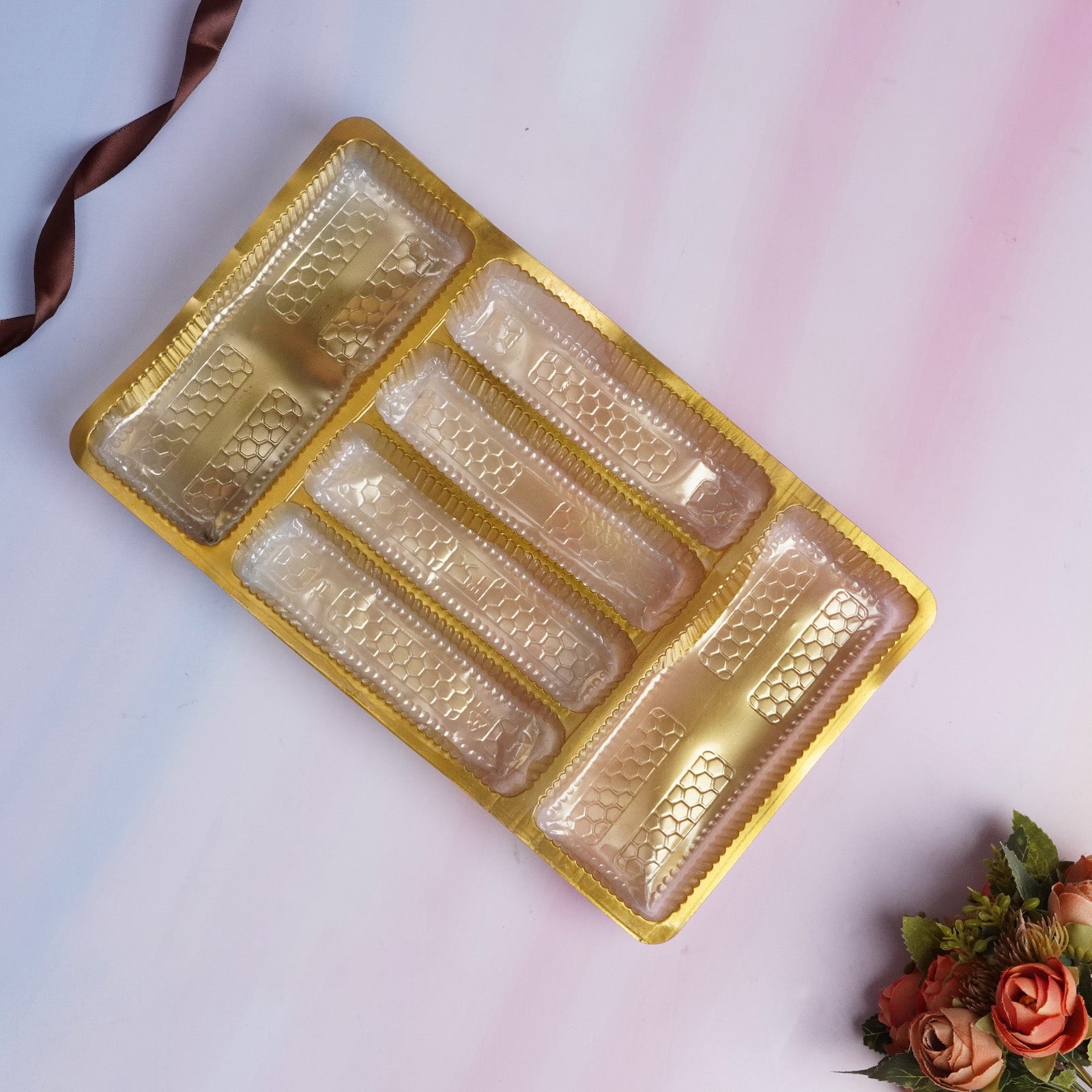 Golden Elegance Tray