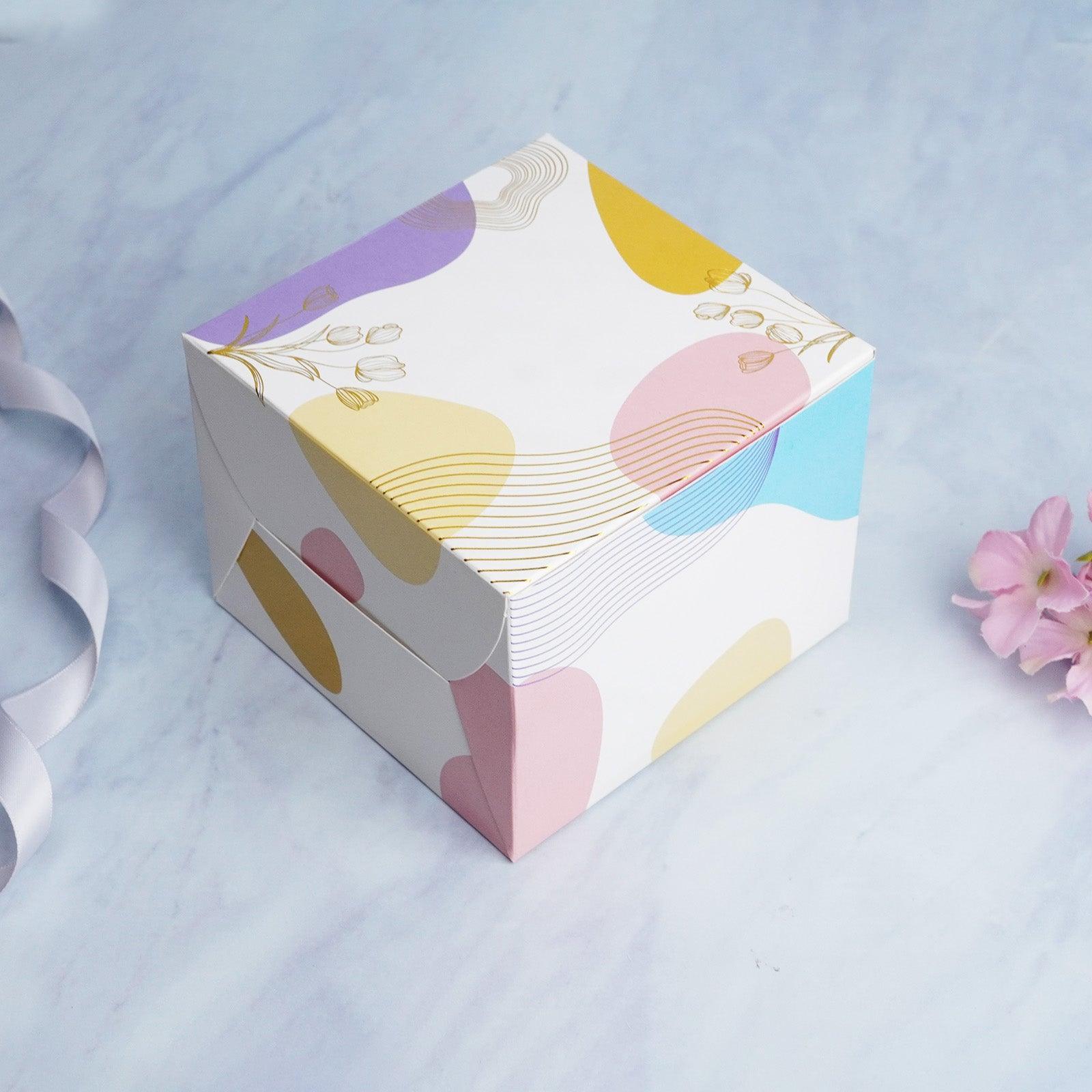 Floral Double Pastry Box