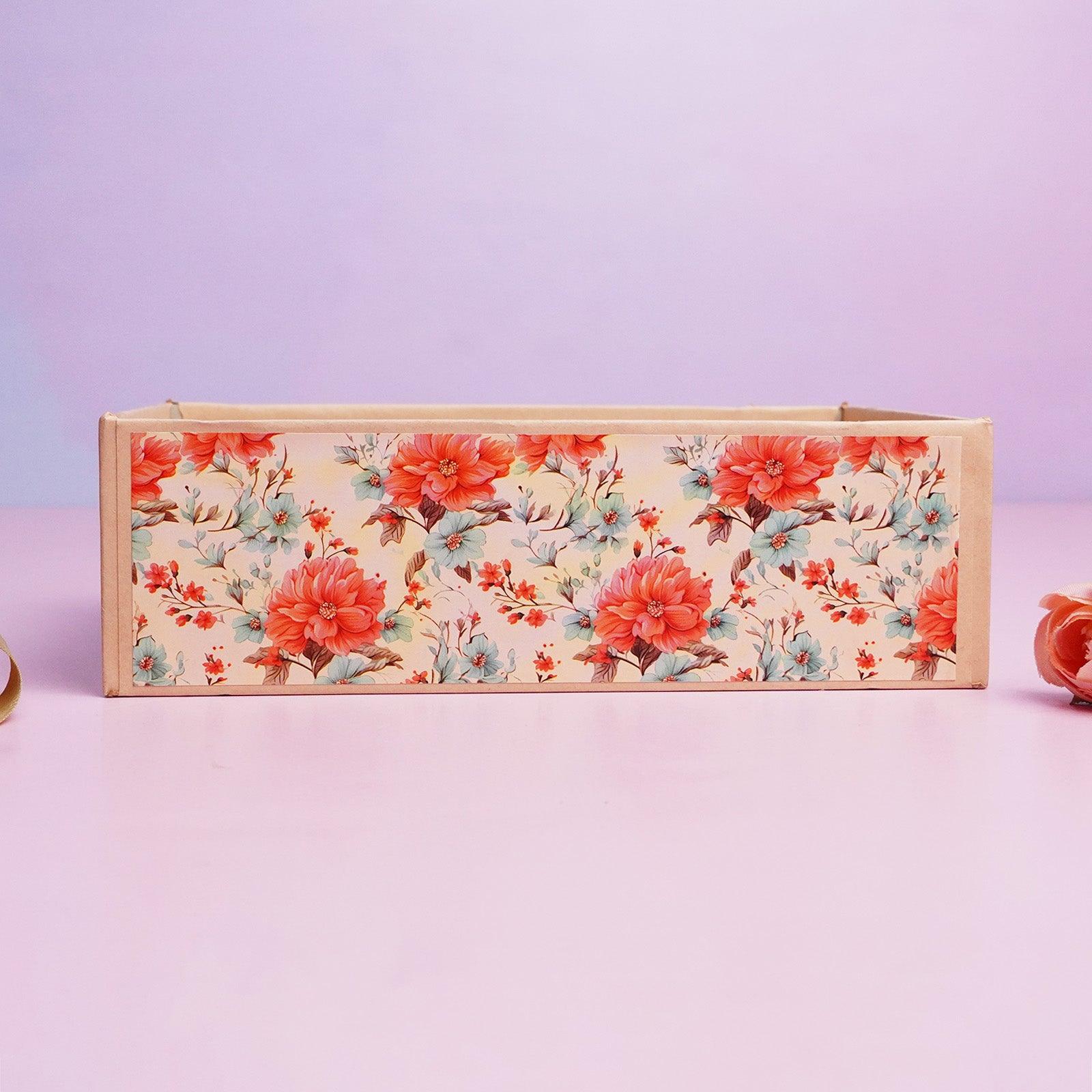 Peach Small Tray Box