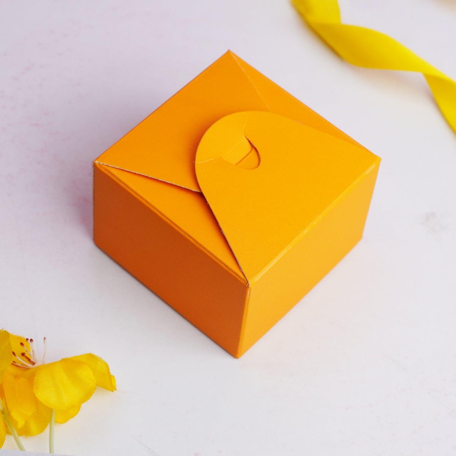 Yellow Chocolate Gift Box