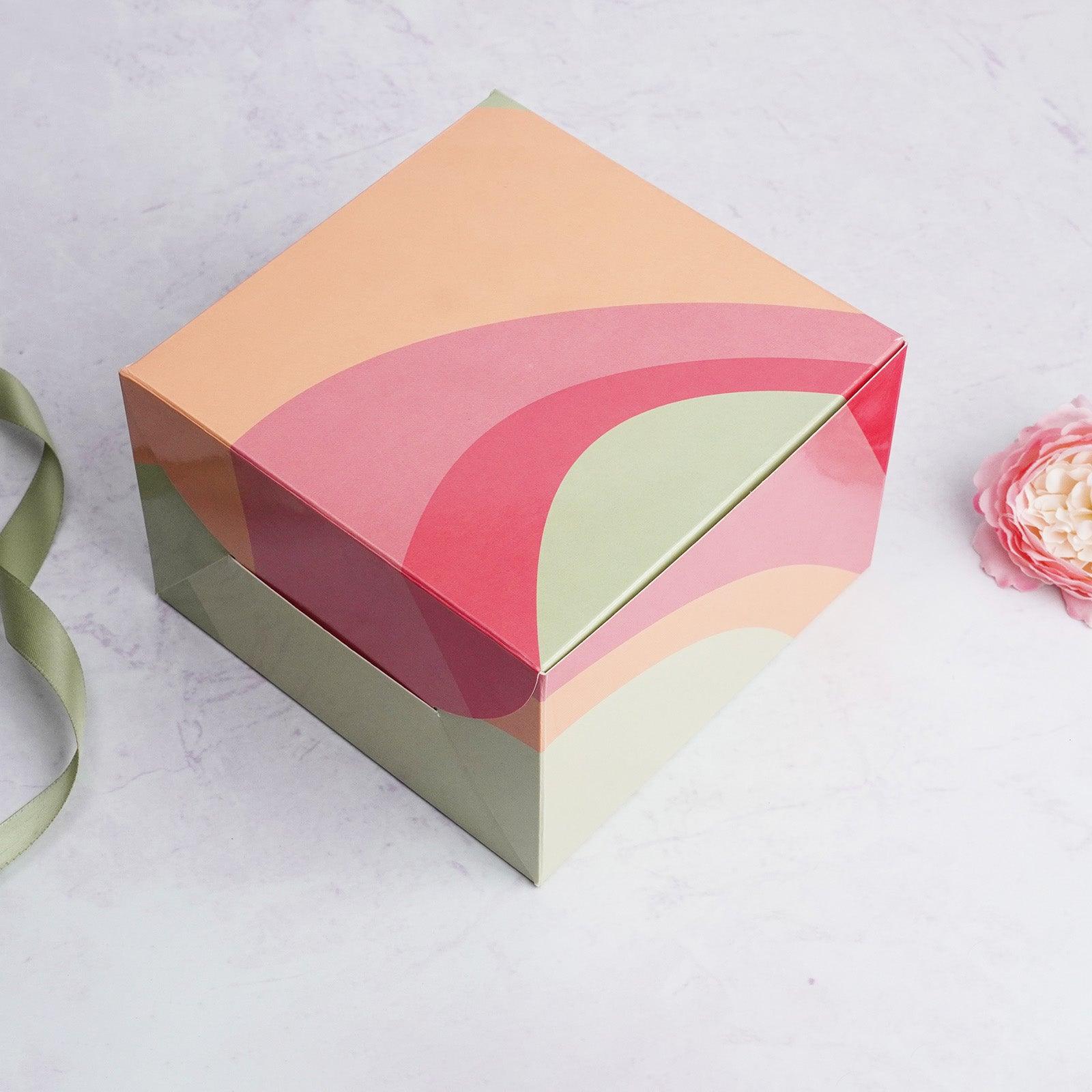 Pastel Three Pastry Box