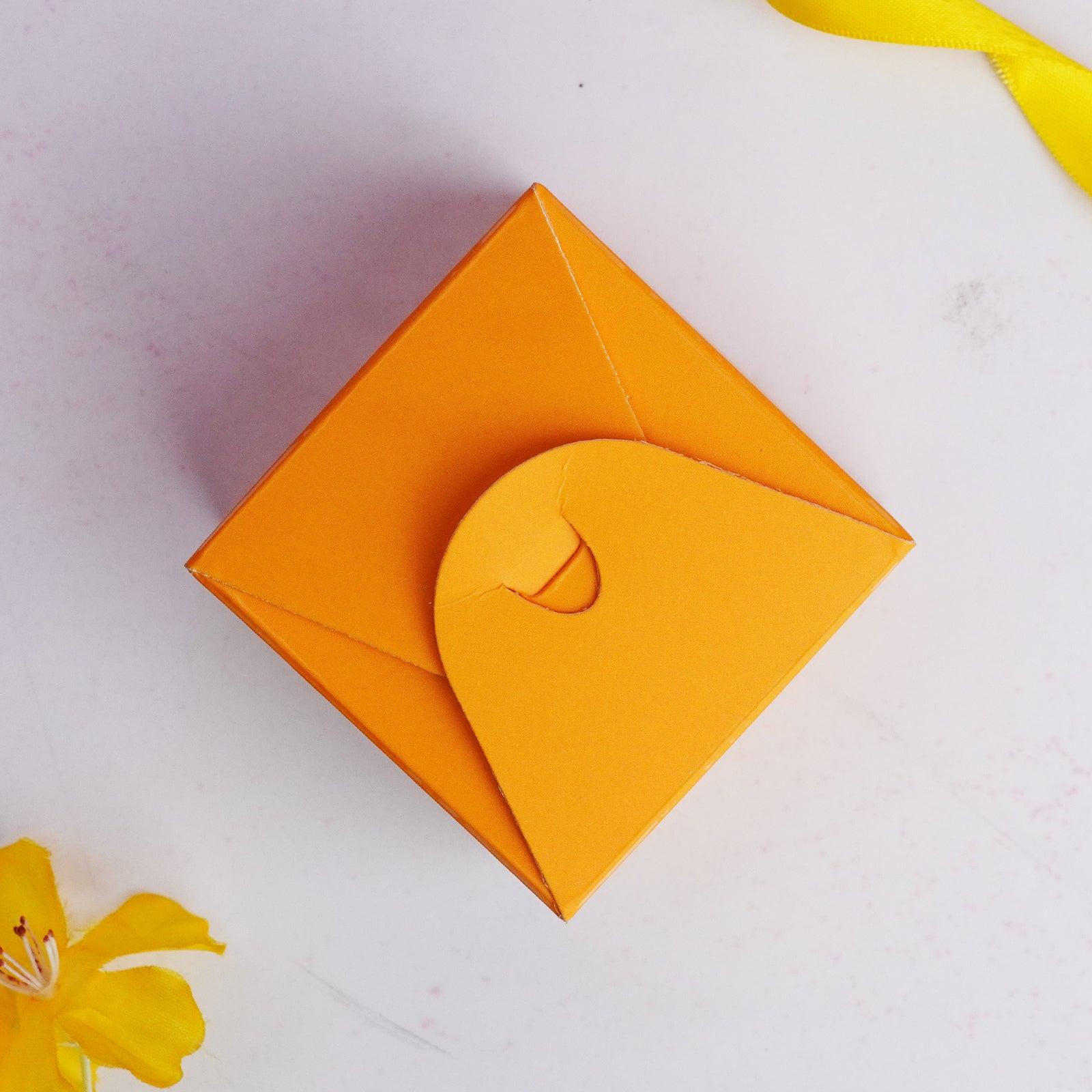 Yellow Chocolate Gift Box