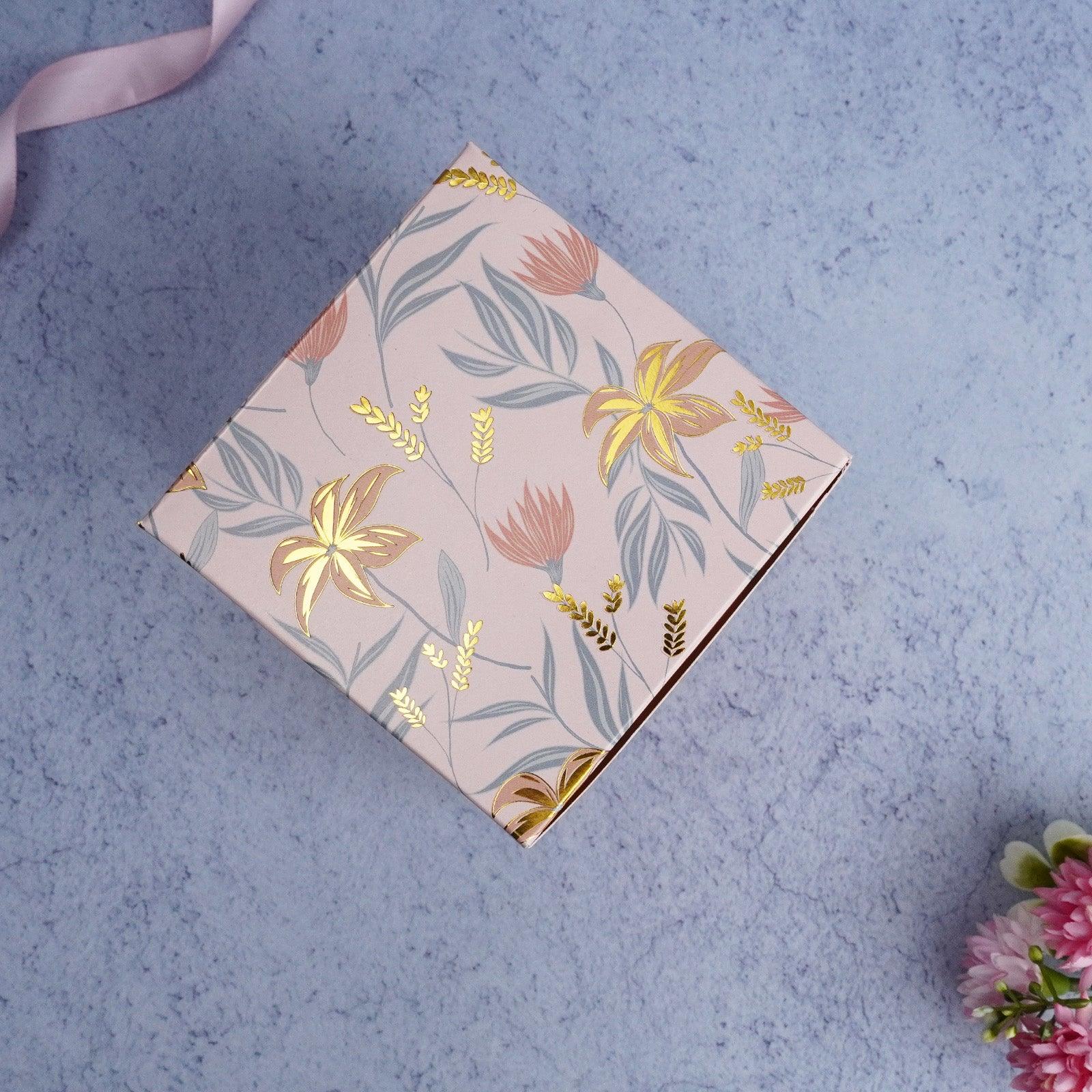 Floral Single Pastry Box