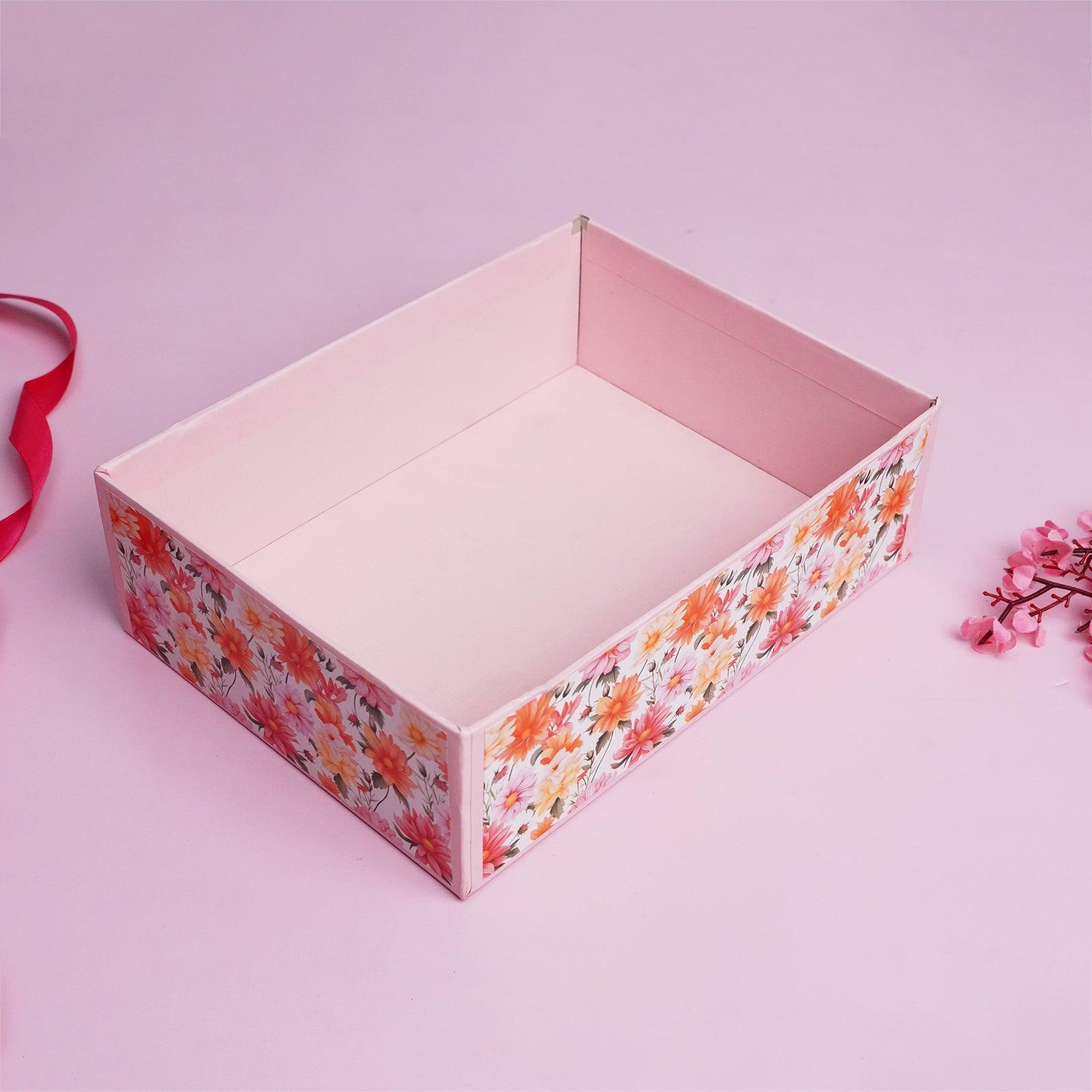 Pink Medium Tray Box