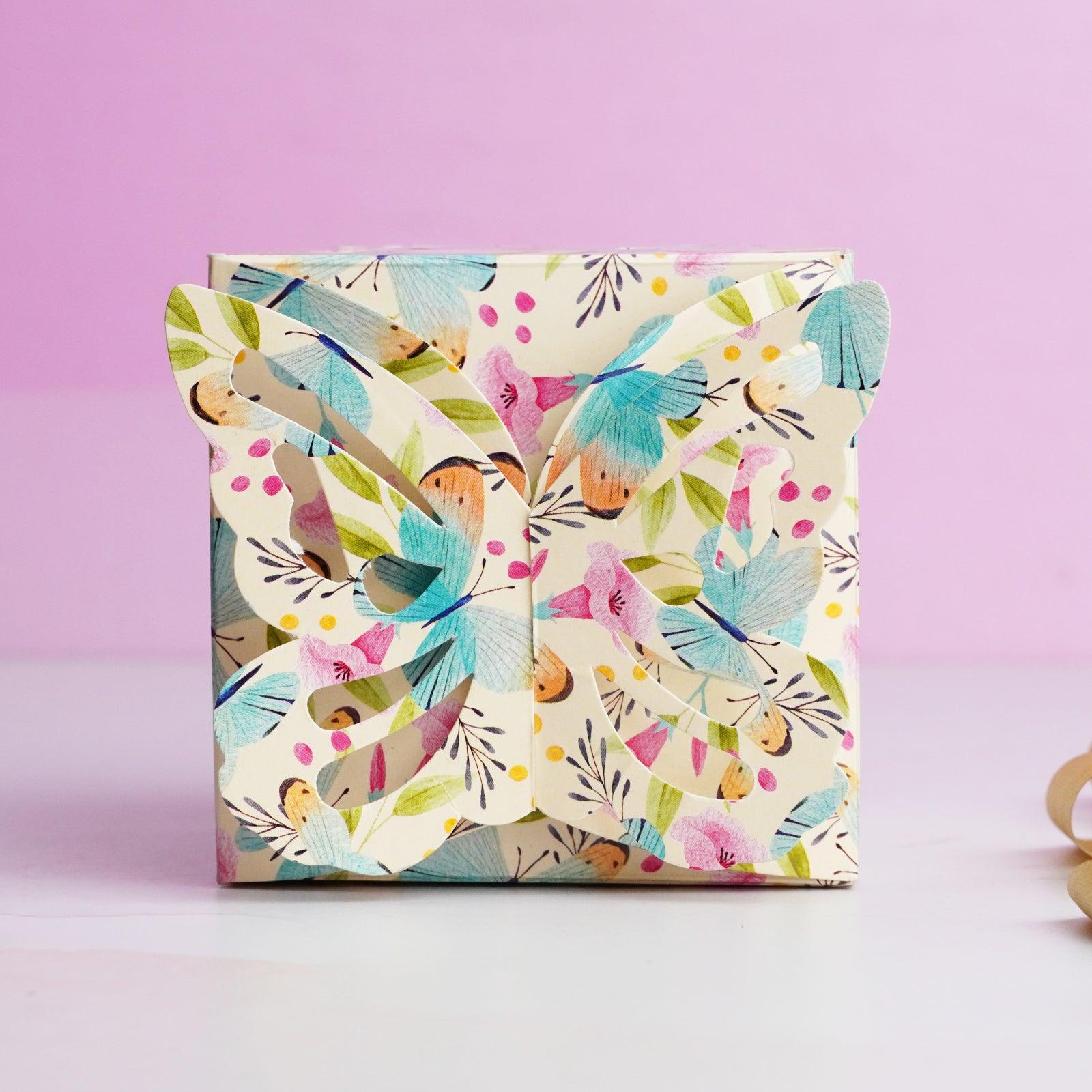 Colorful Butterfly Gift Box