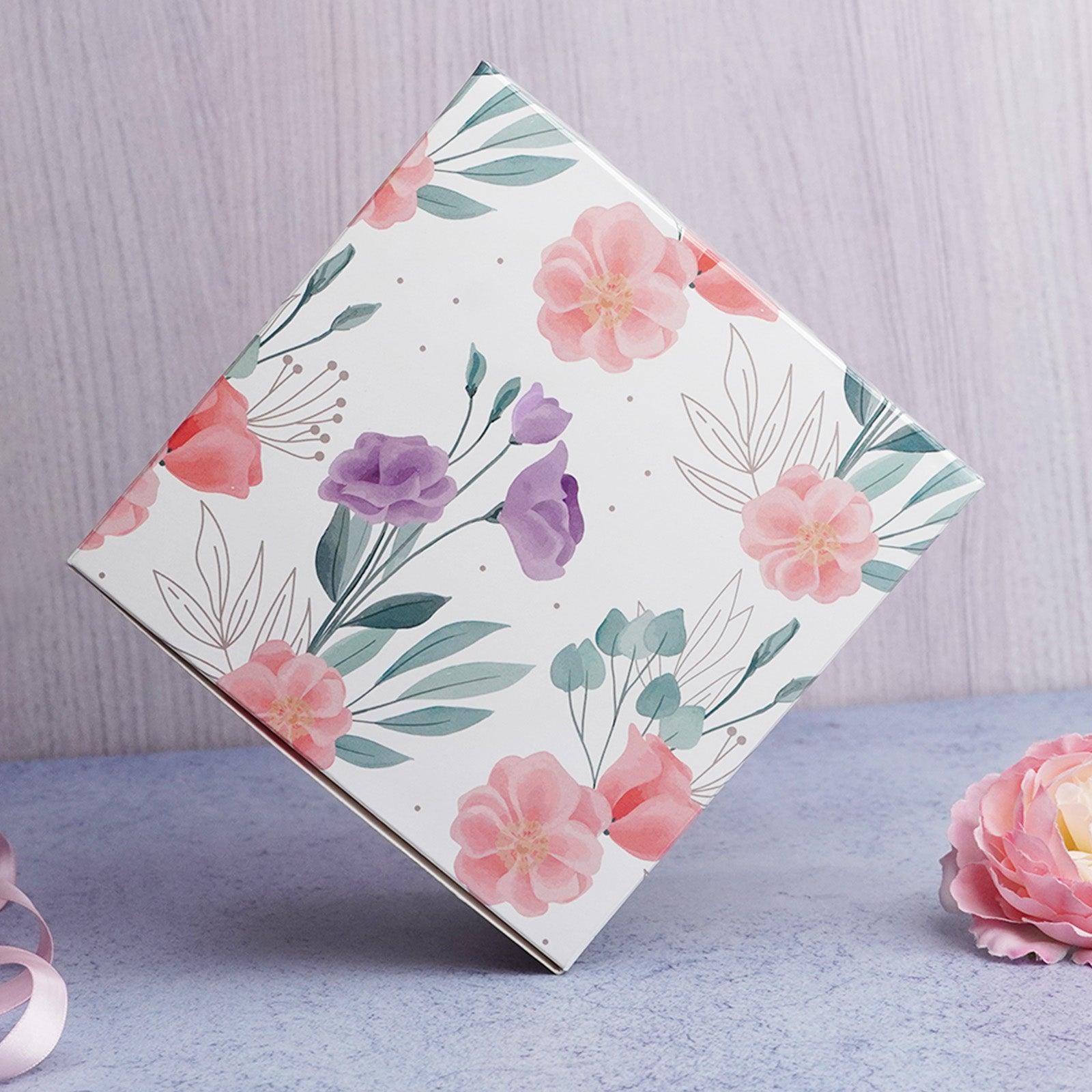 Floral Three Pastry Box