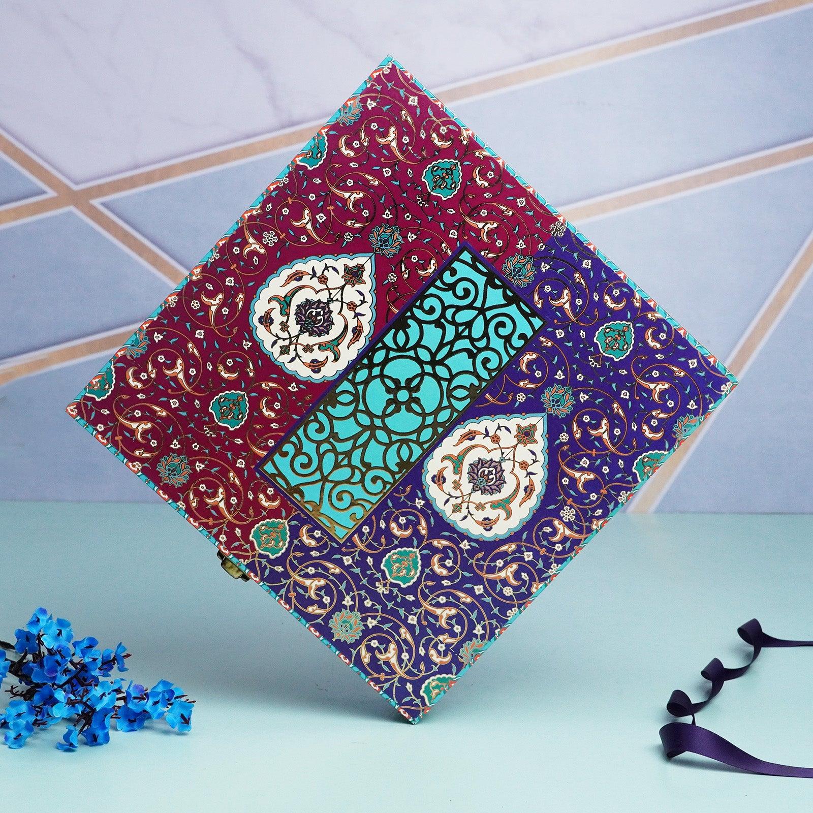 Dry Fruit Blue Mandala Gift Box