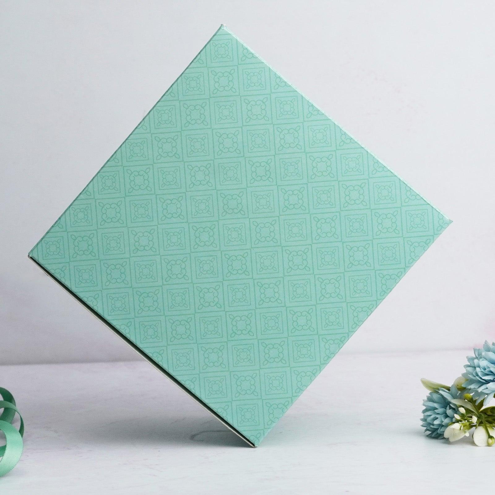 Mint Green Three Pastry Box