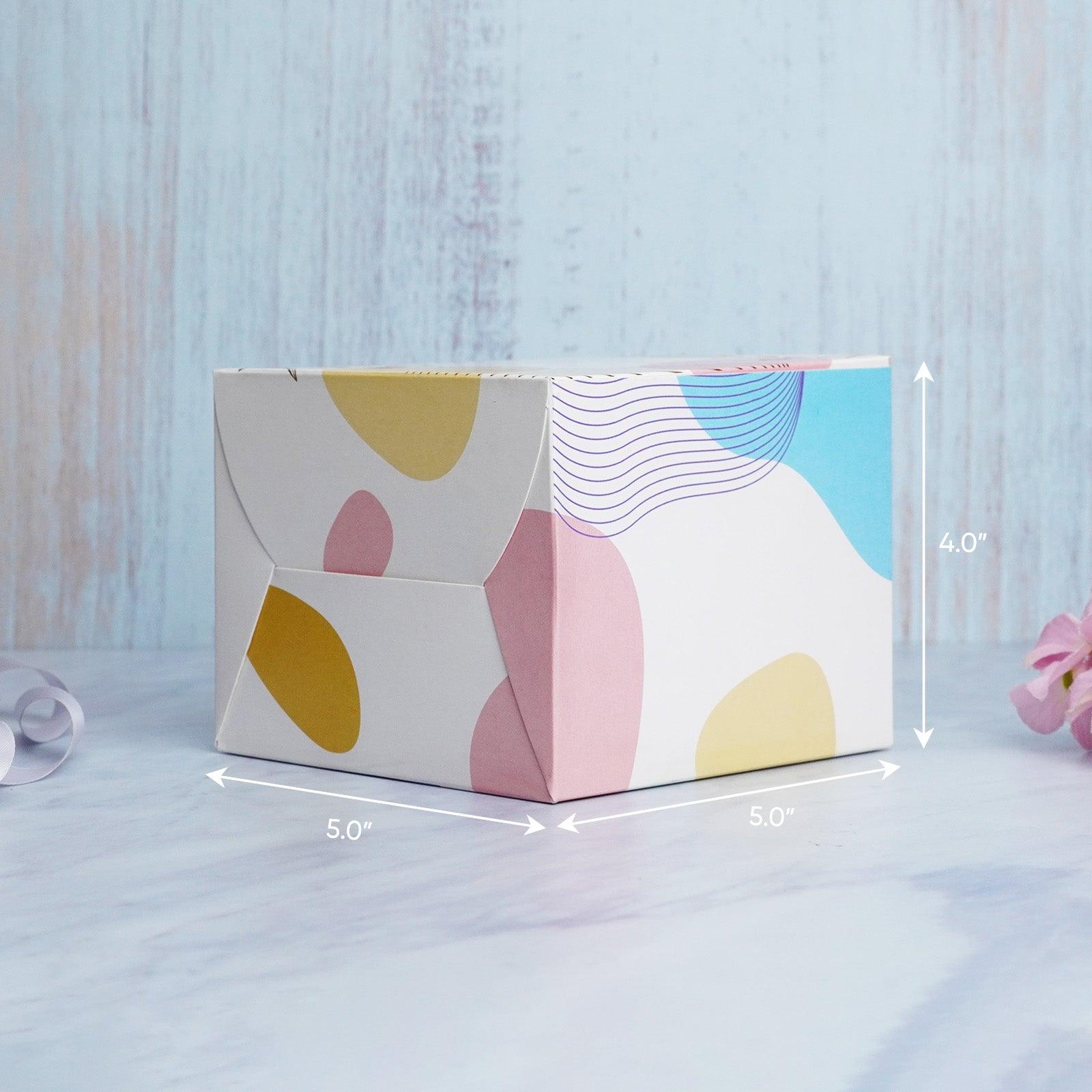 Floral Double Pastry Box