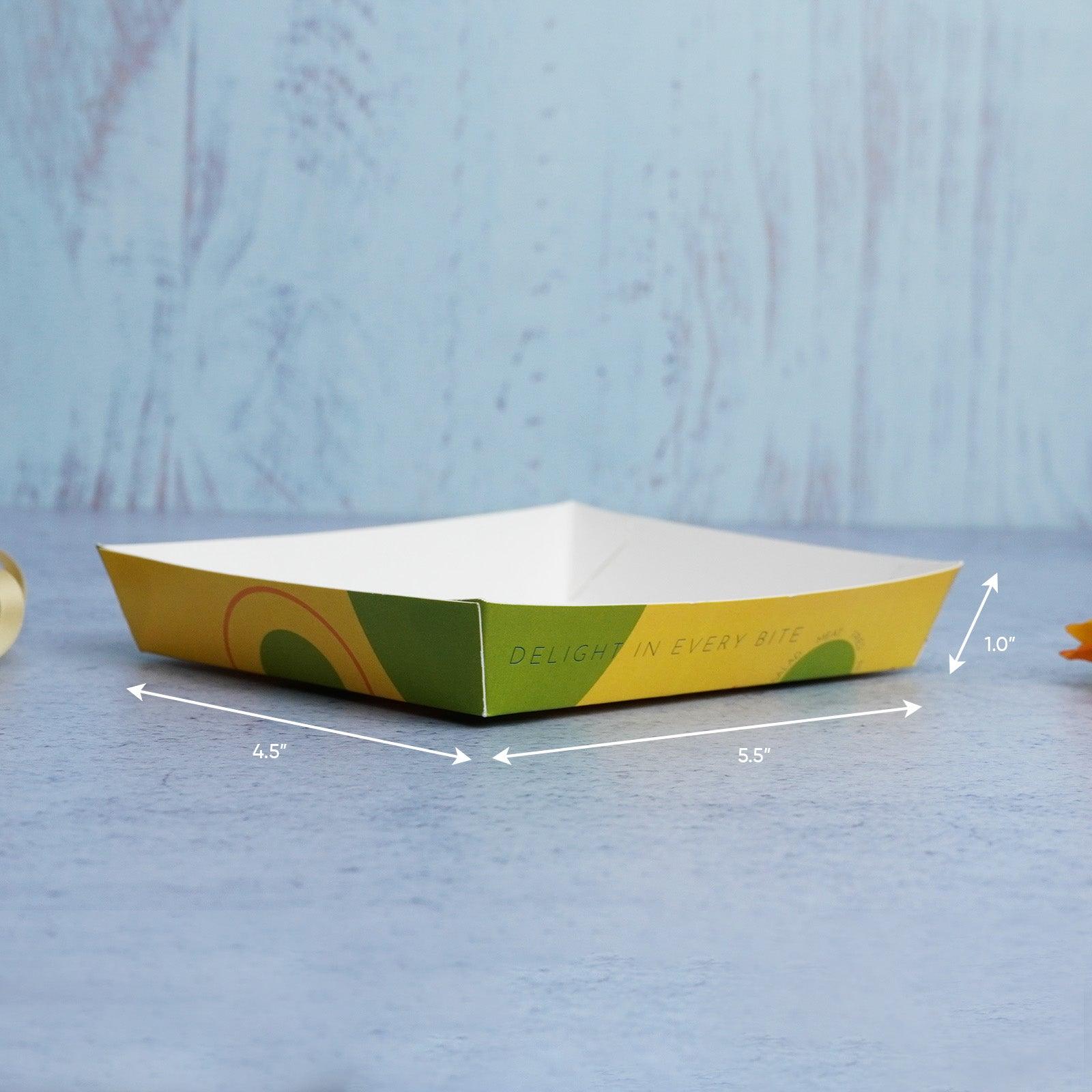 Vibrant Curve Boat Tray