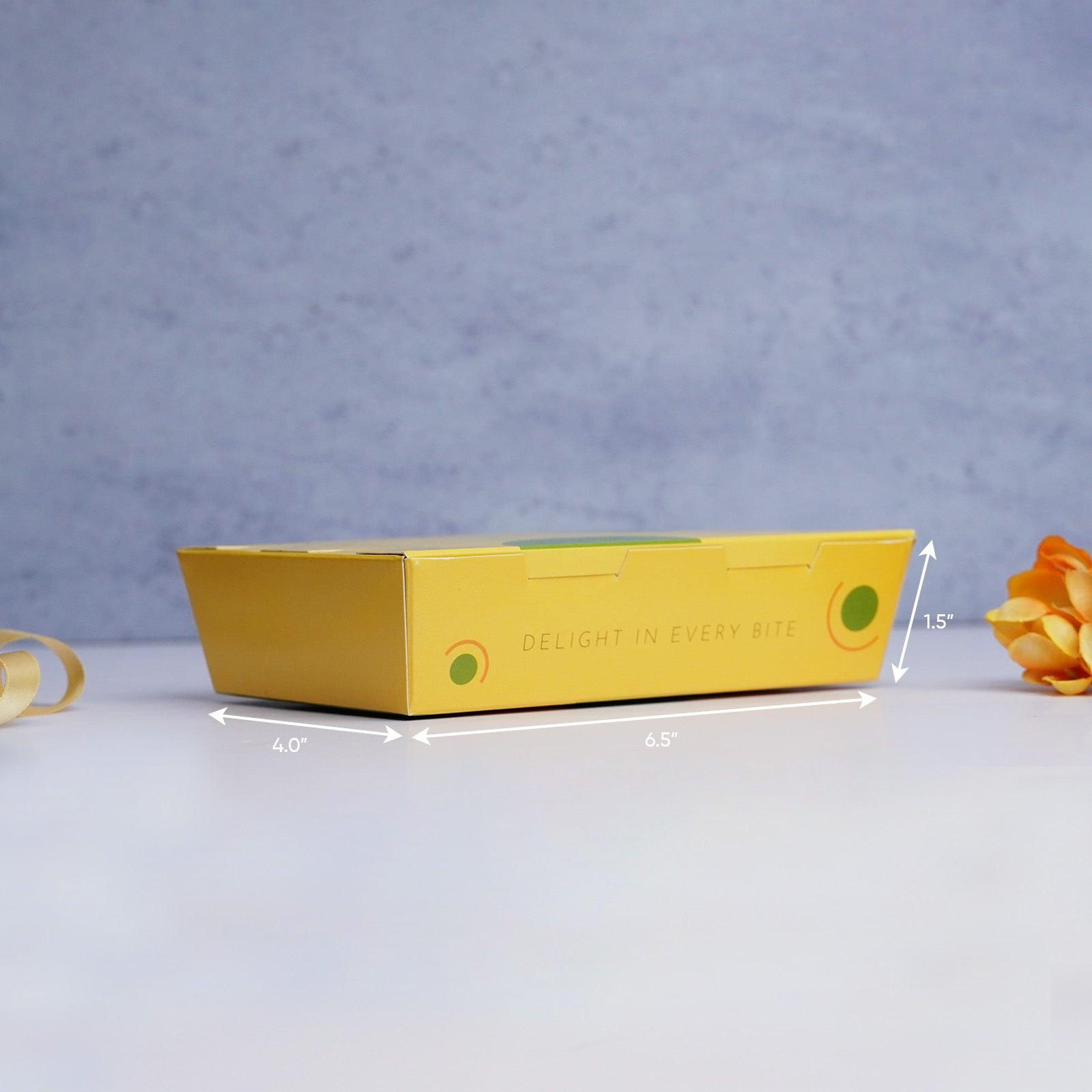 Yellow Biryani Box