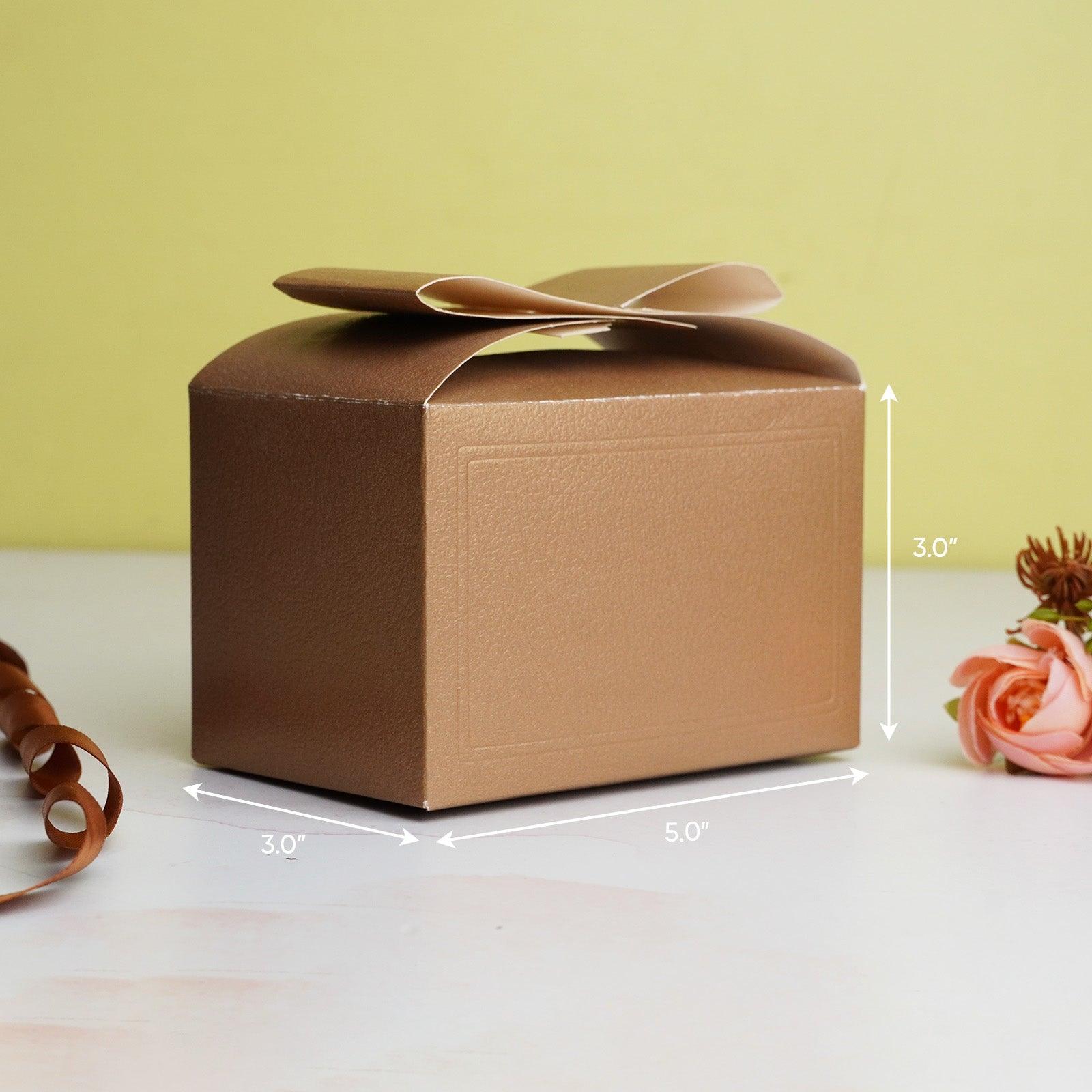 Bronze Ribbon Gift Boxes