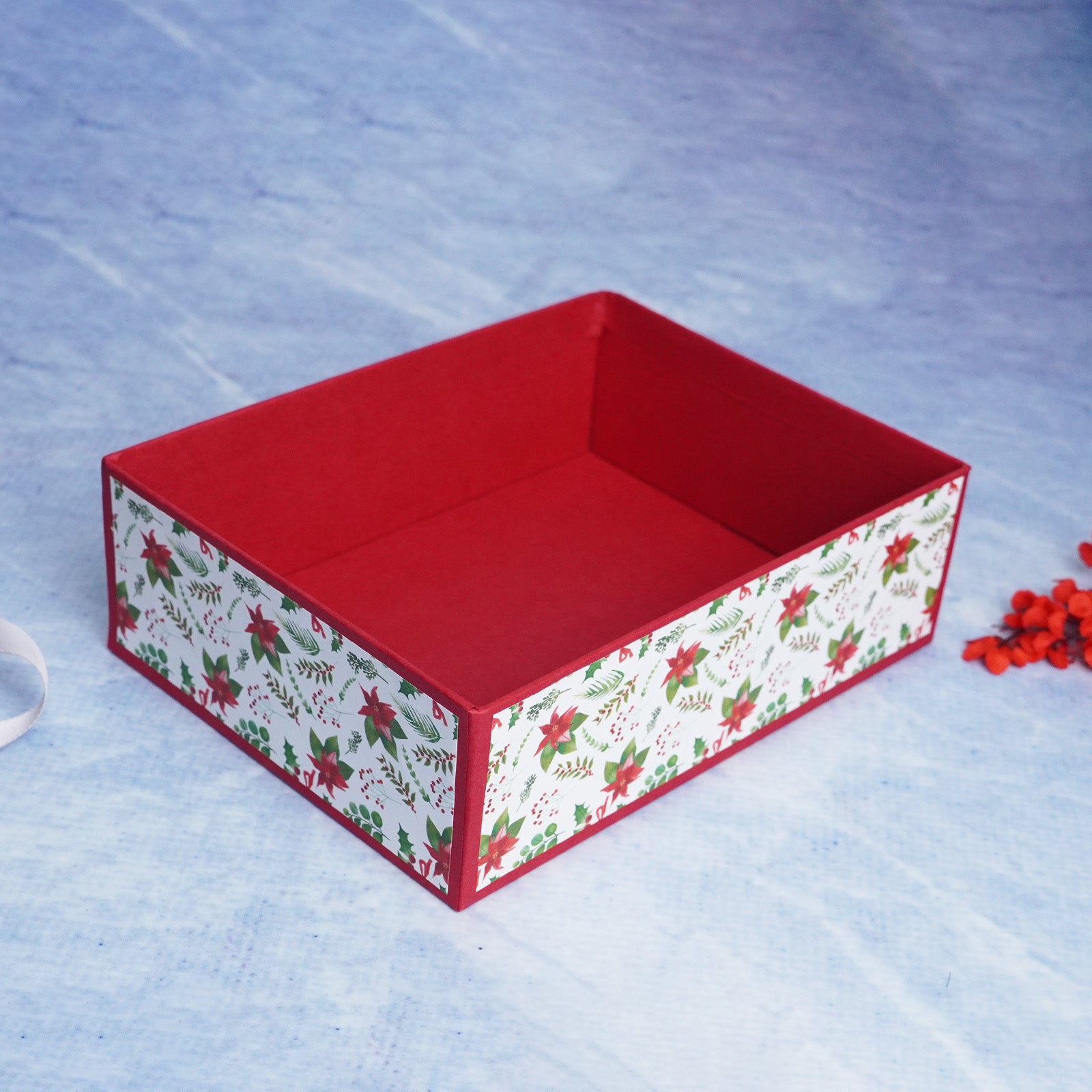 Christmas Floral Small Gift Tray