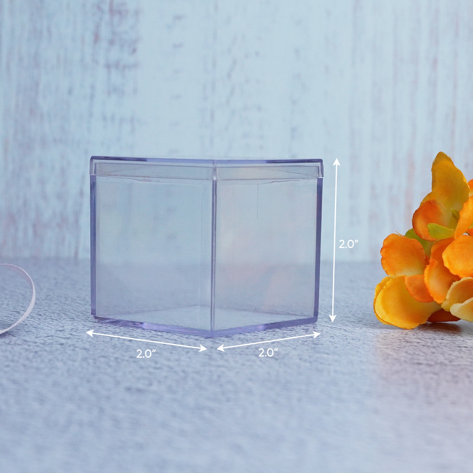 Crystal Clear Square Gift Box