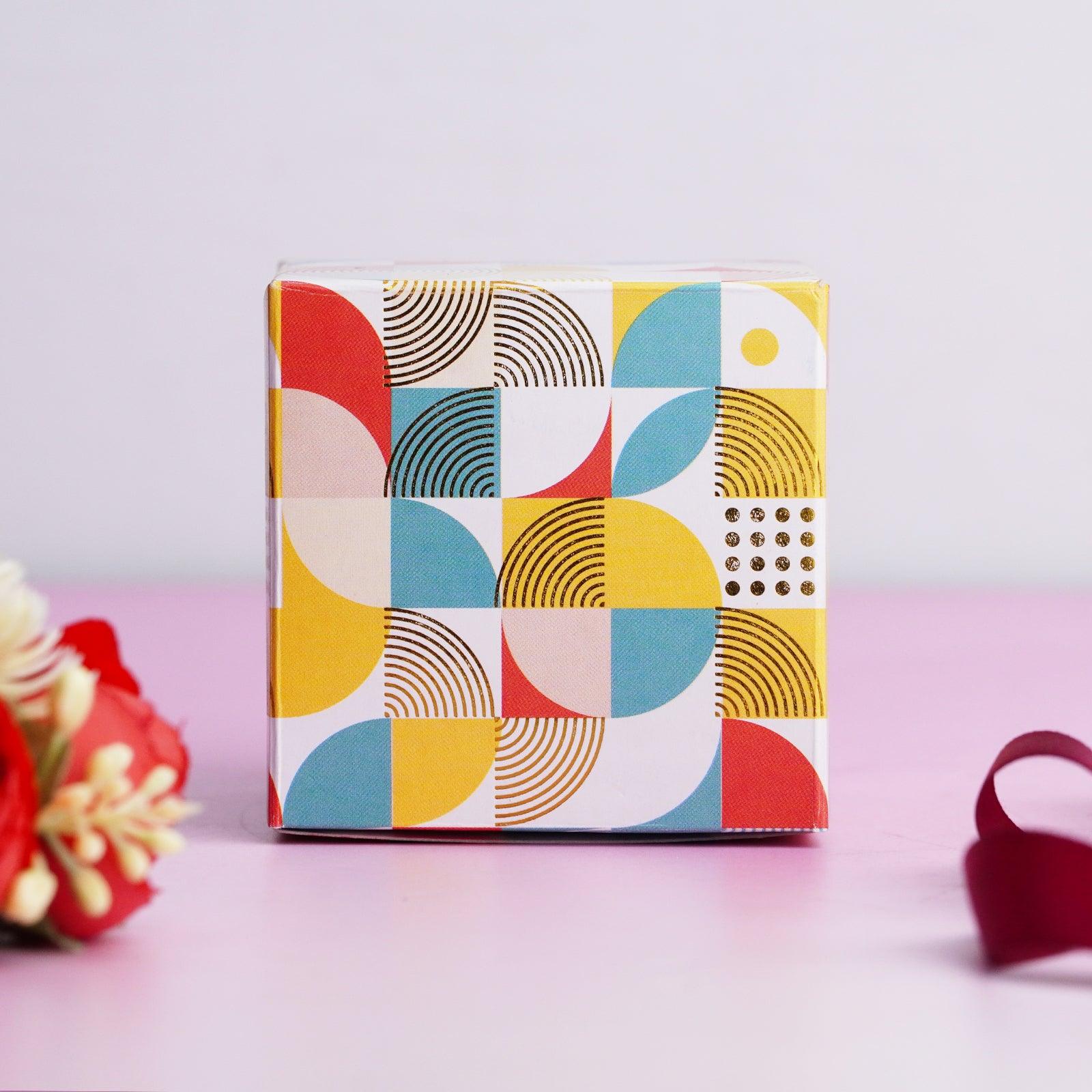 Colorful Geometric Sweet Box