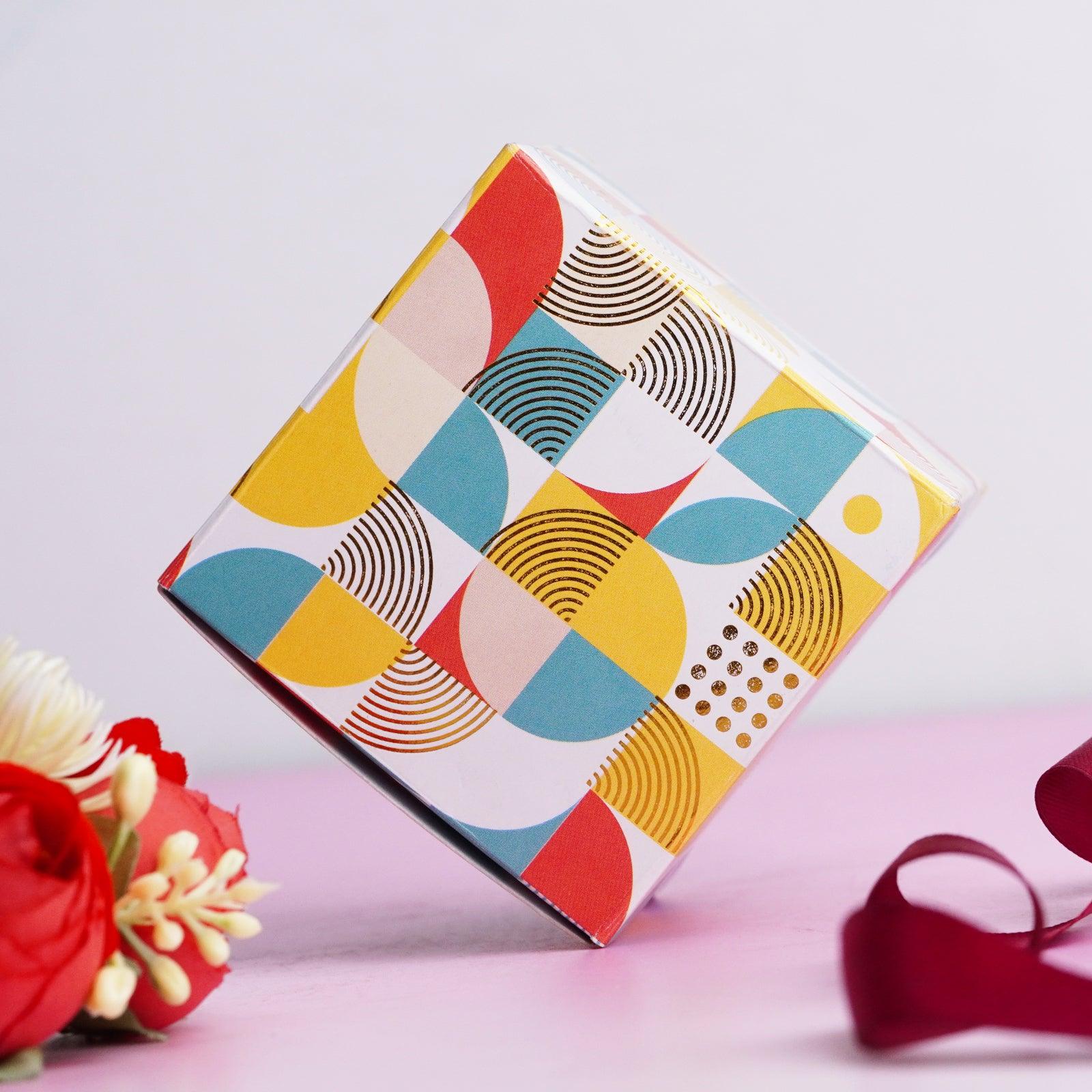 Colorful Geometric Sweet Box