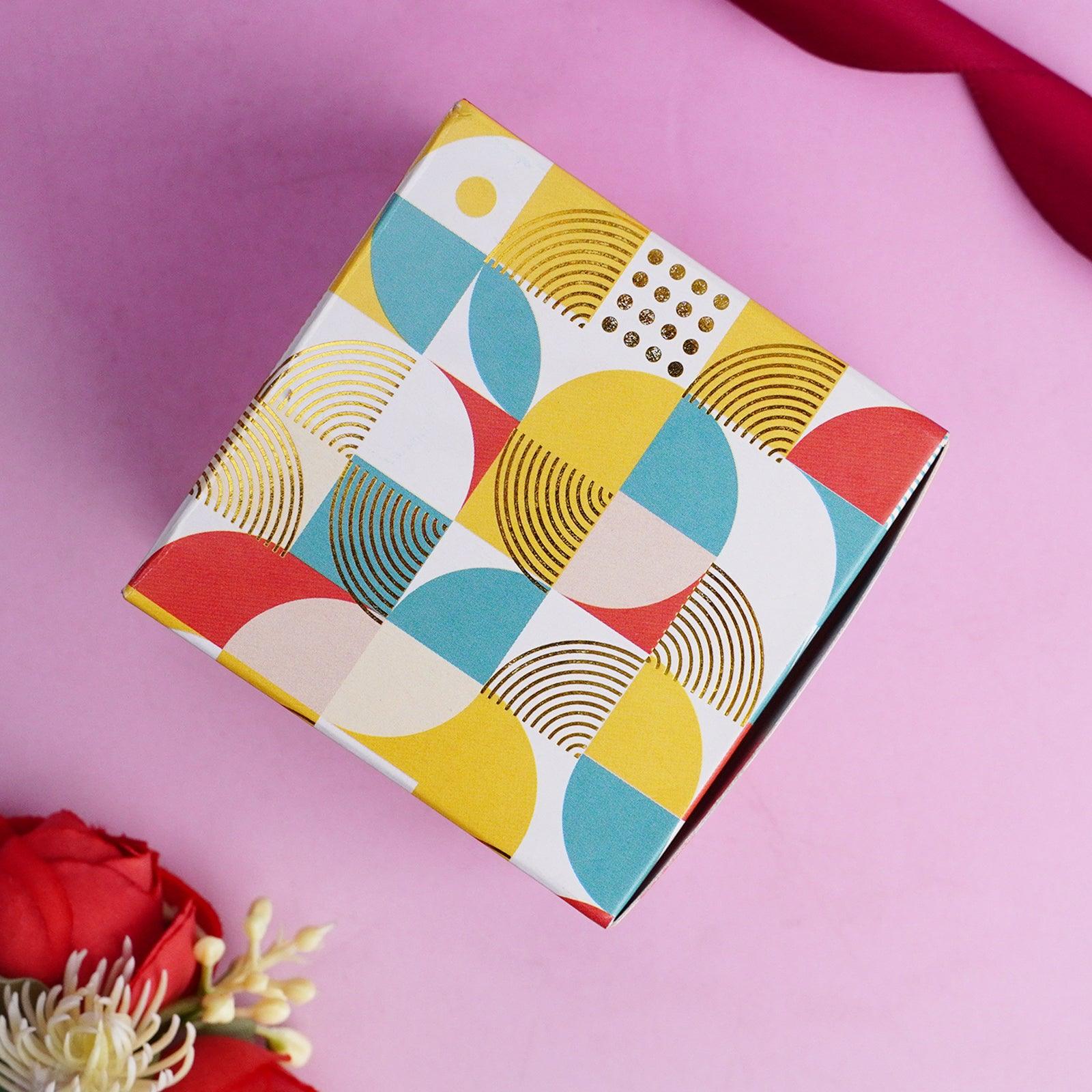 Colorful Geometric Sweet Box