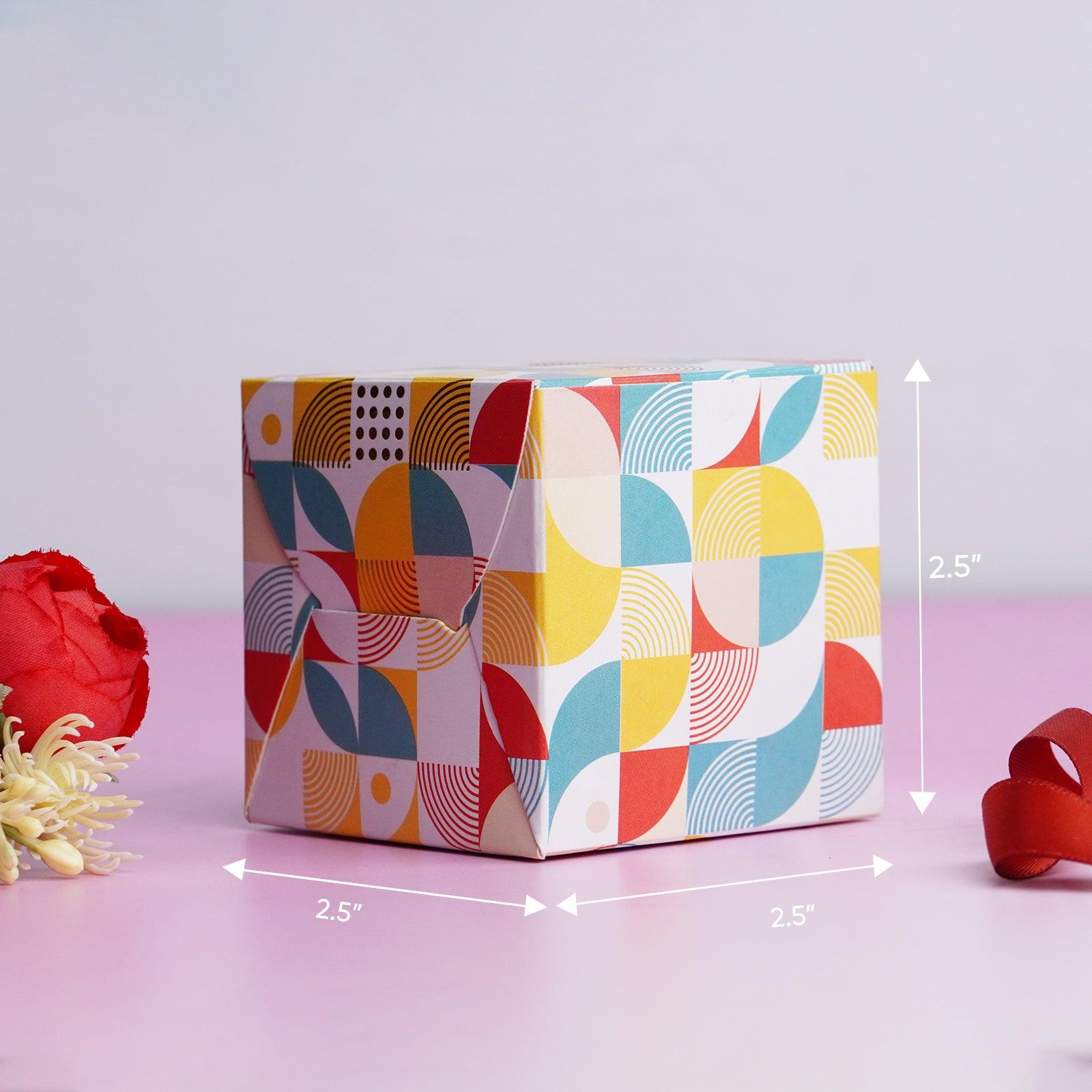 Colorful Geometric Sweet Box