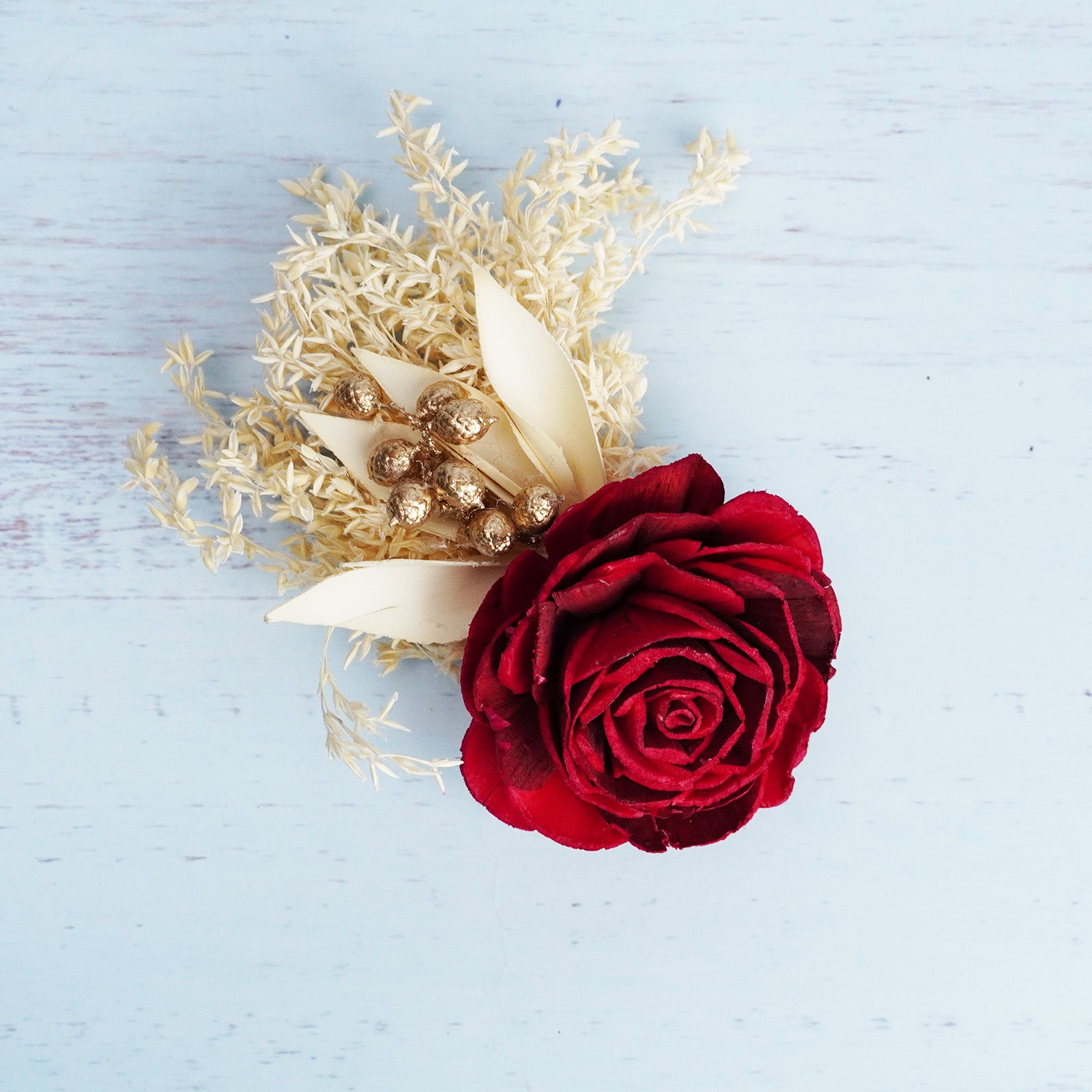 Ruby Rose Artificial Flower