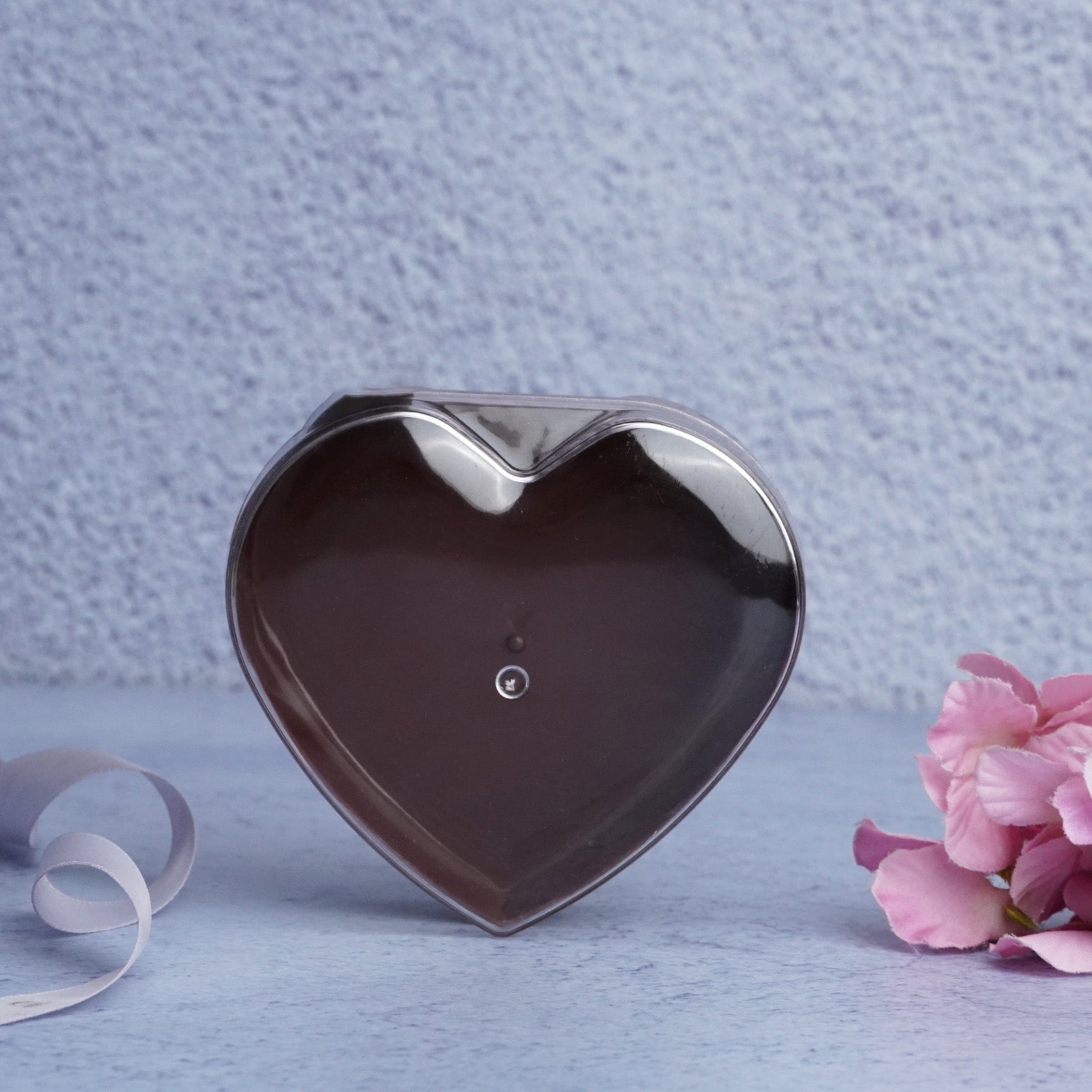 Mocha Heart Plastic Gift Box