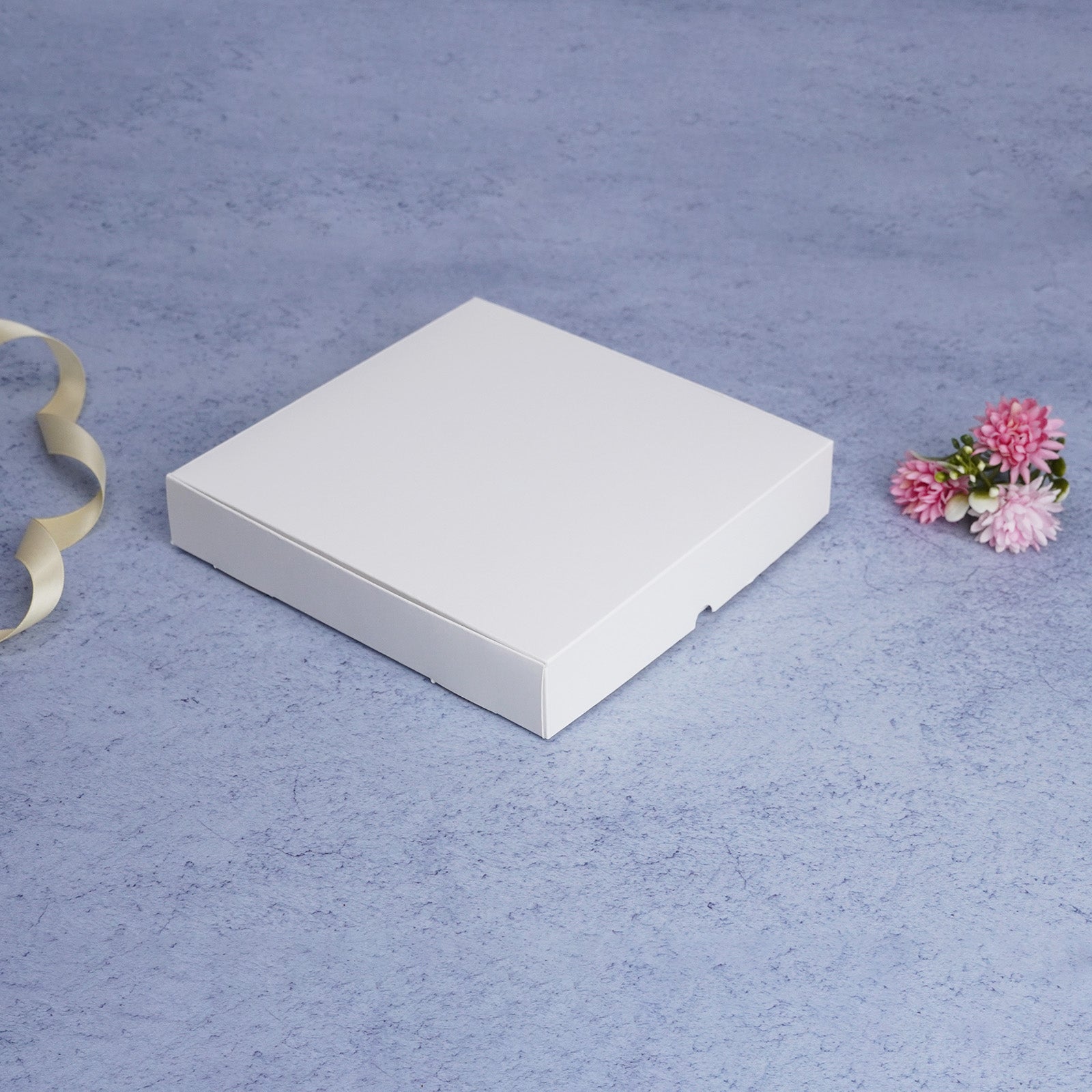 White 7X7 Pizza Box