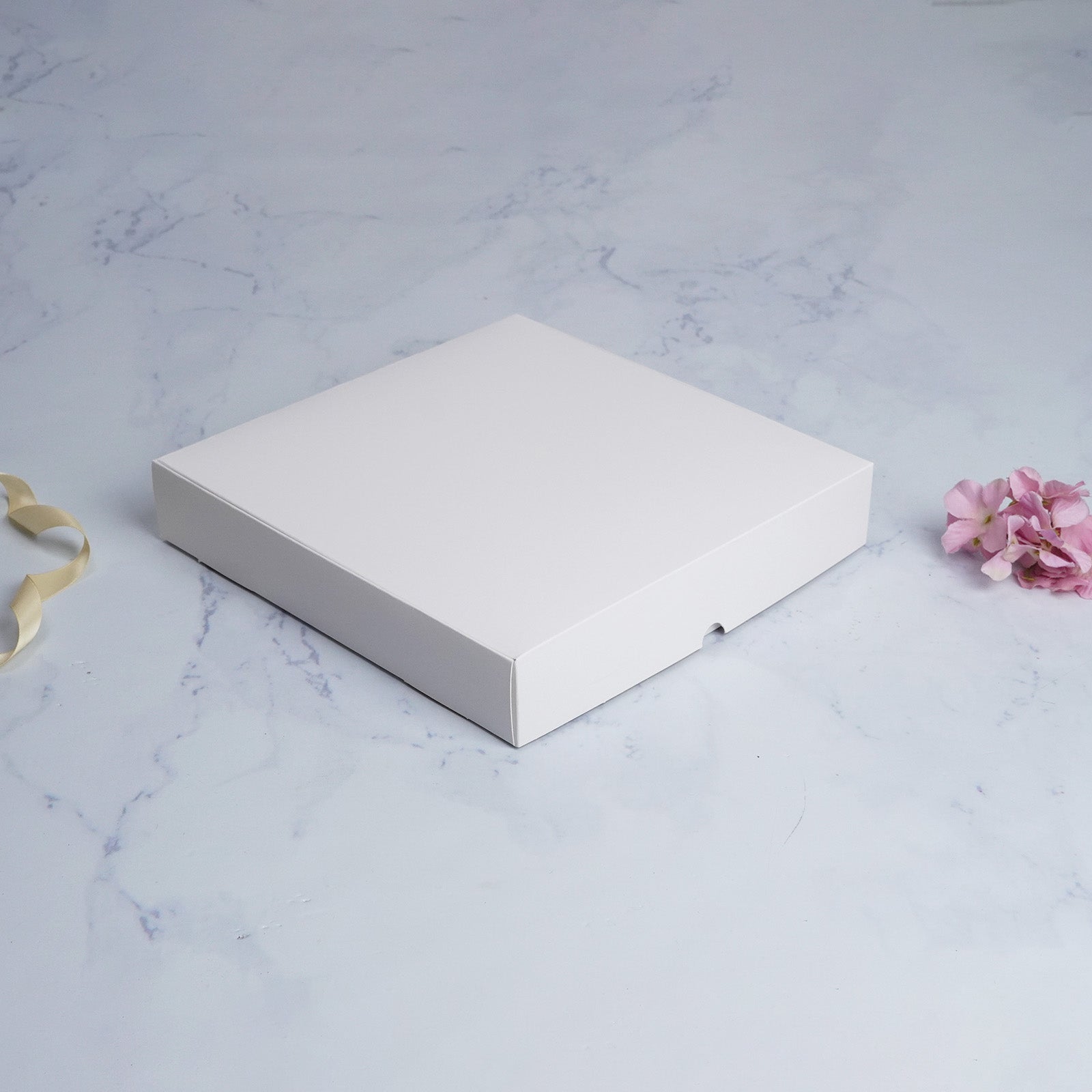 White 8X8 Pizza Box