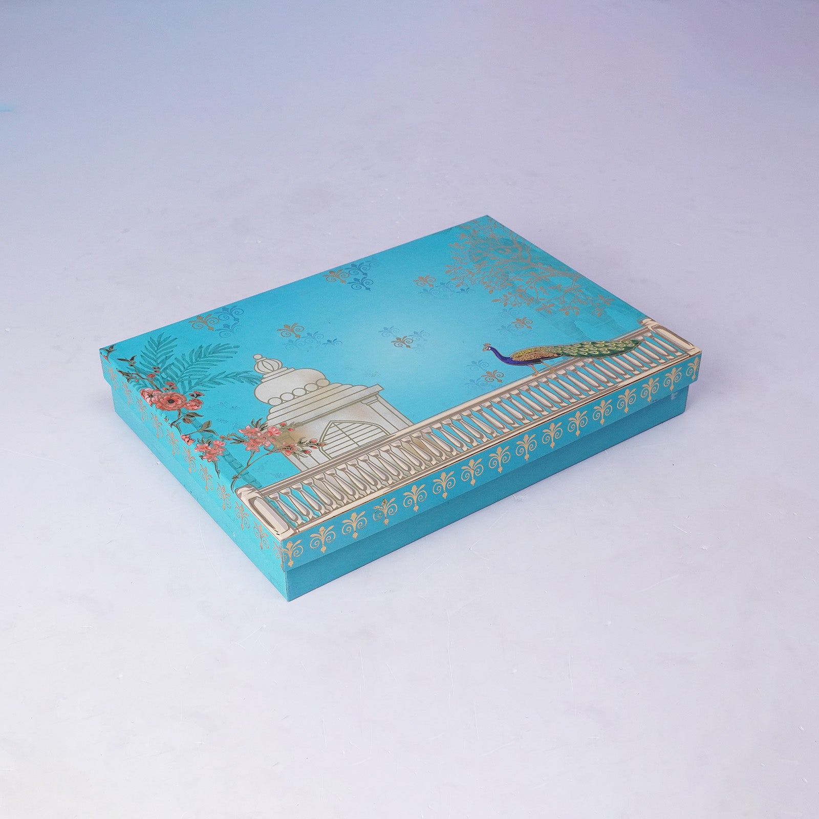 Blue Peacock Chocolate Gift Box