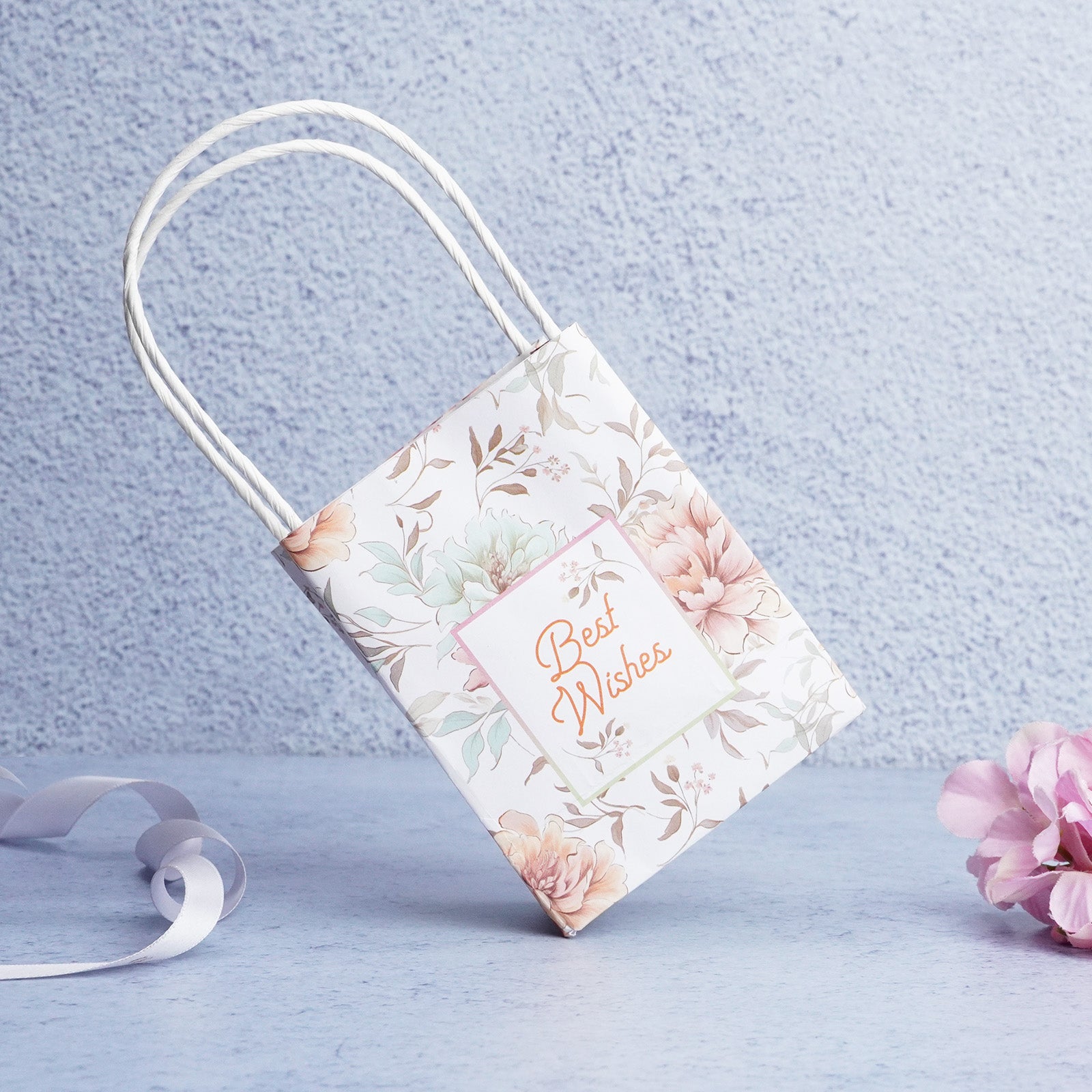 Elegant Floral Gift Bag