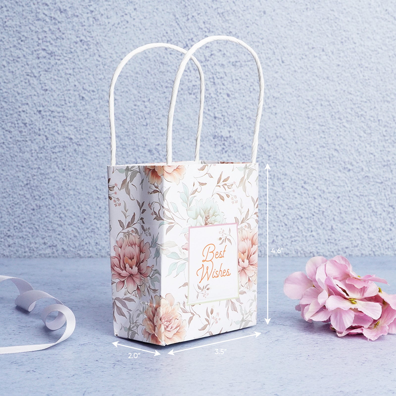 Elegant Floral Gift Bag