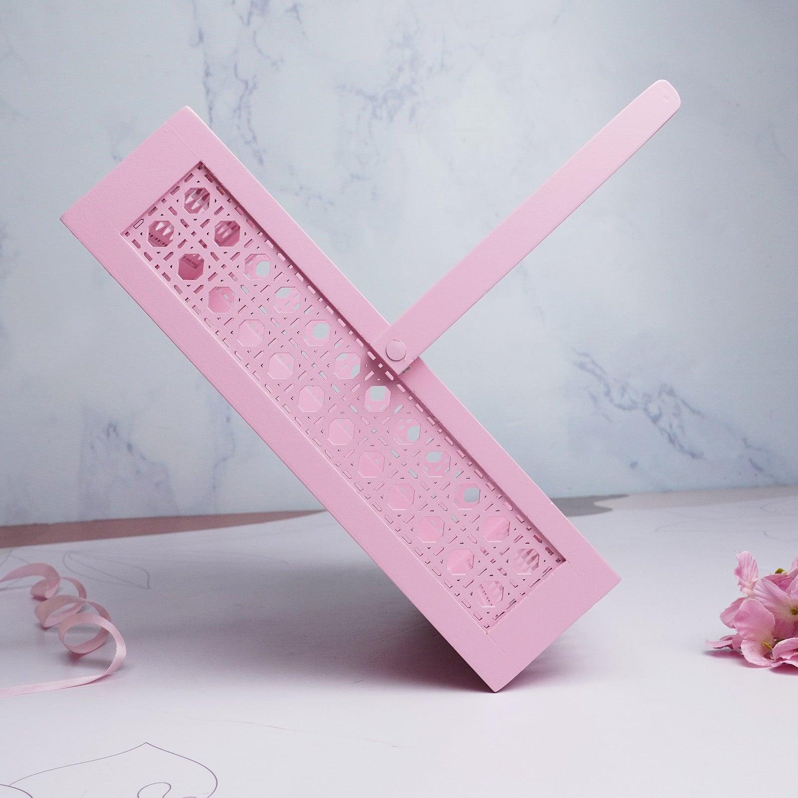 Pink MDF Handle Gift Tray