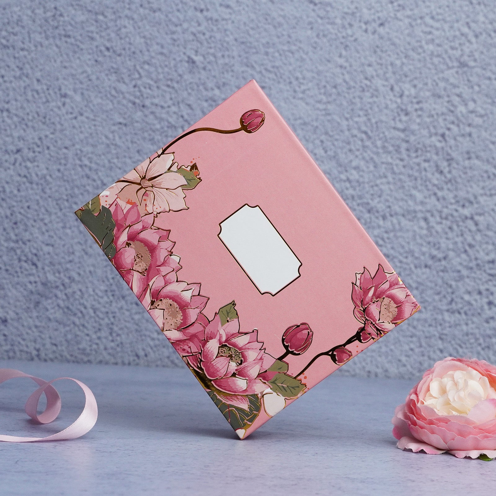 Pink Floral Quarter Sweet Box