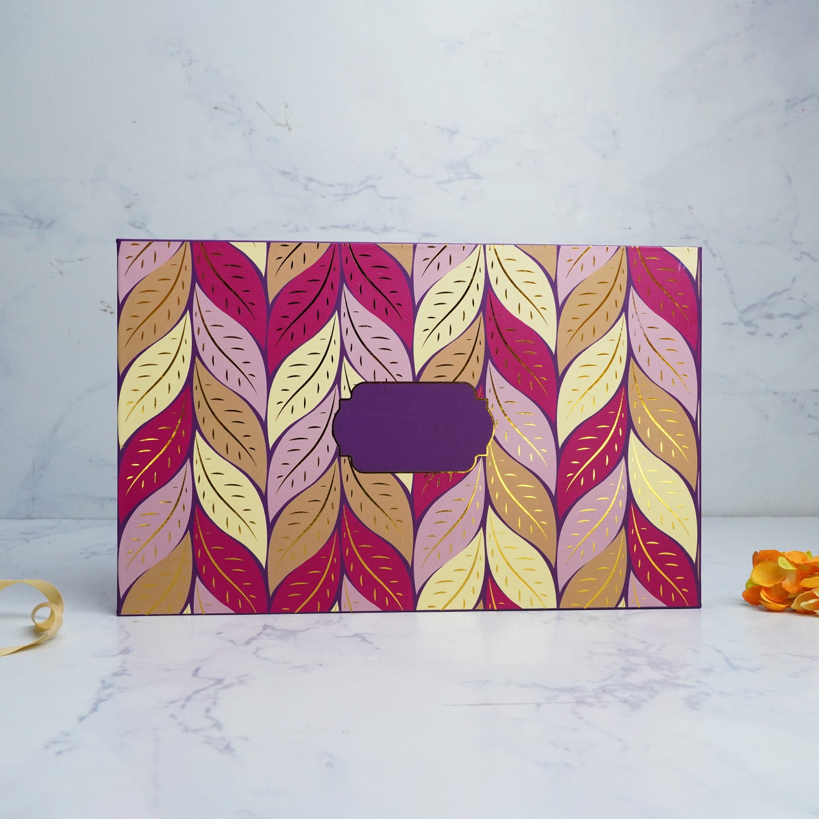 Purple and Gold One KG Sweet Box