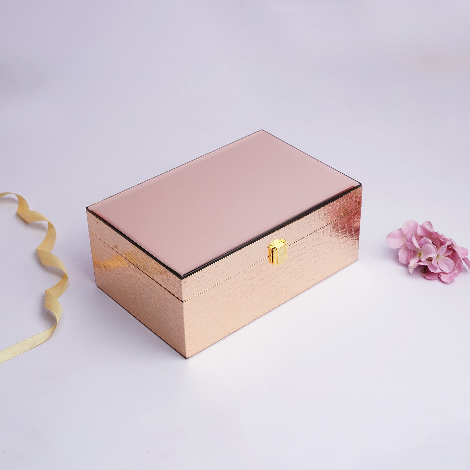 2 Jar Rose Gold Gift Box