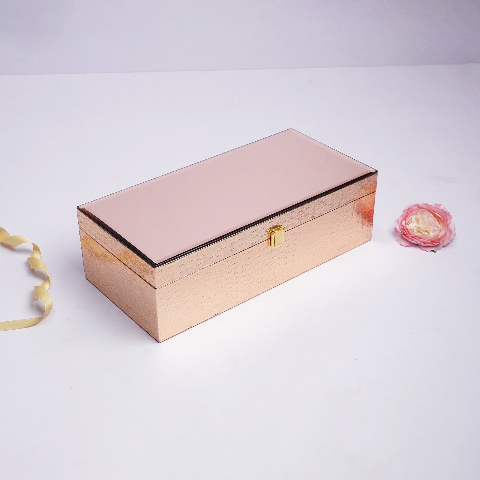 3 Jar Rose Gold Gift Box