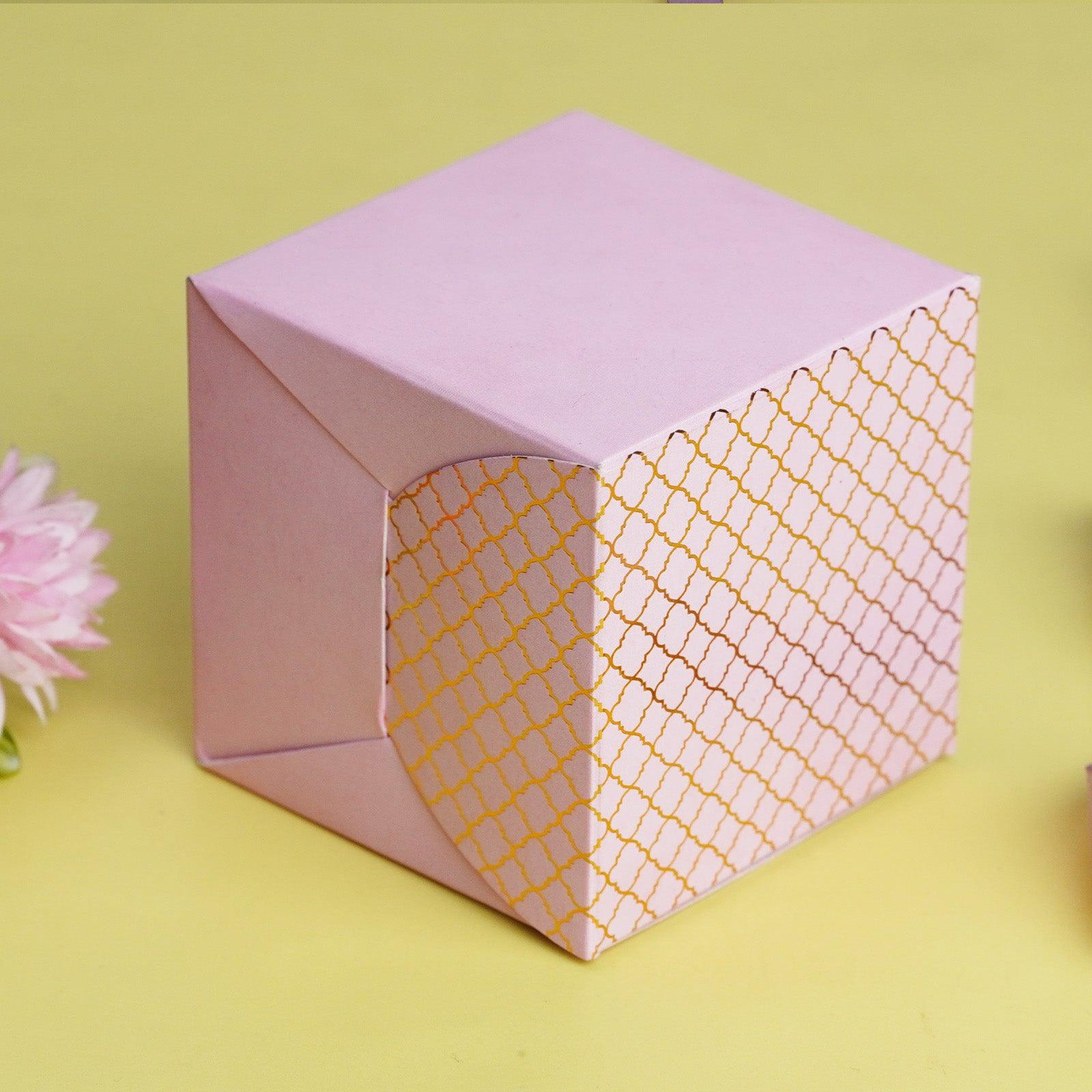 Elegant Gold Foil Sweet Box