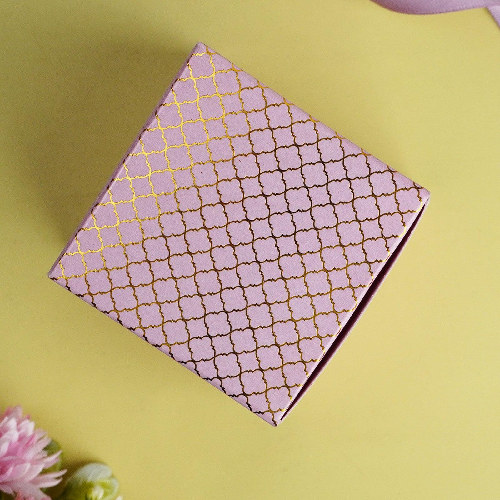 Elegant Gold Foil Sweet Box