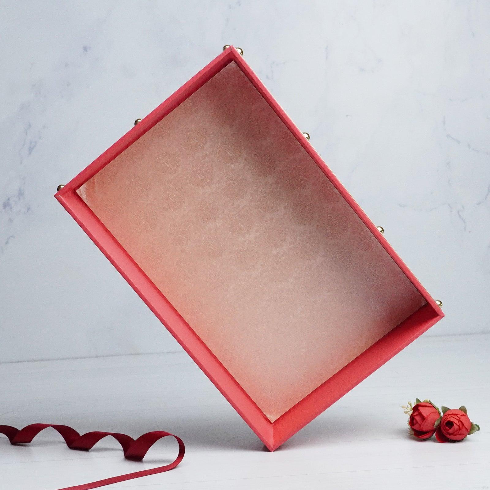 Red MDF Tray