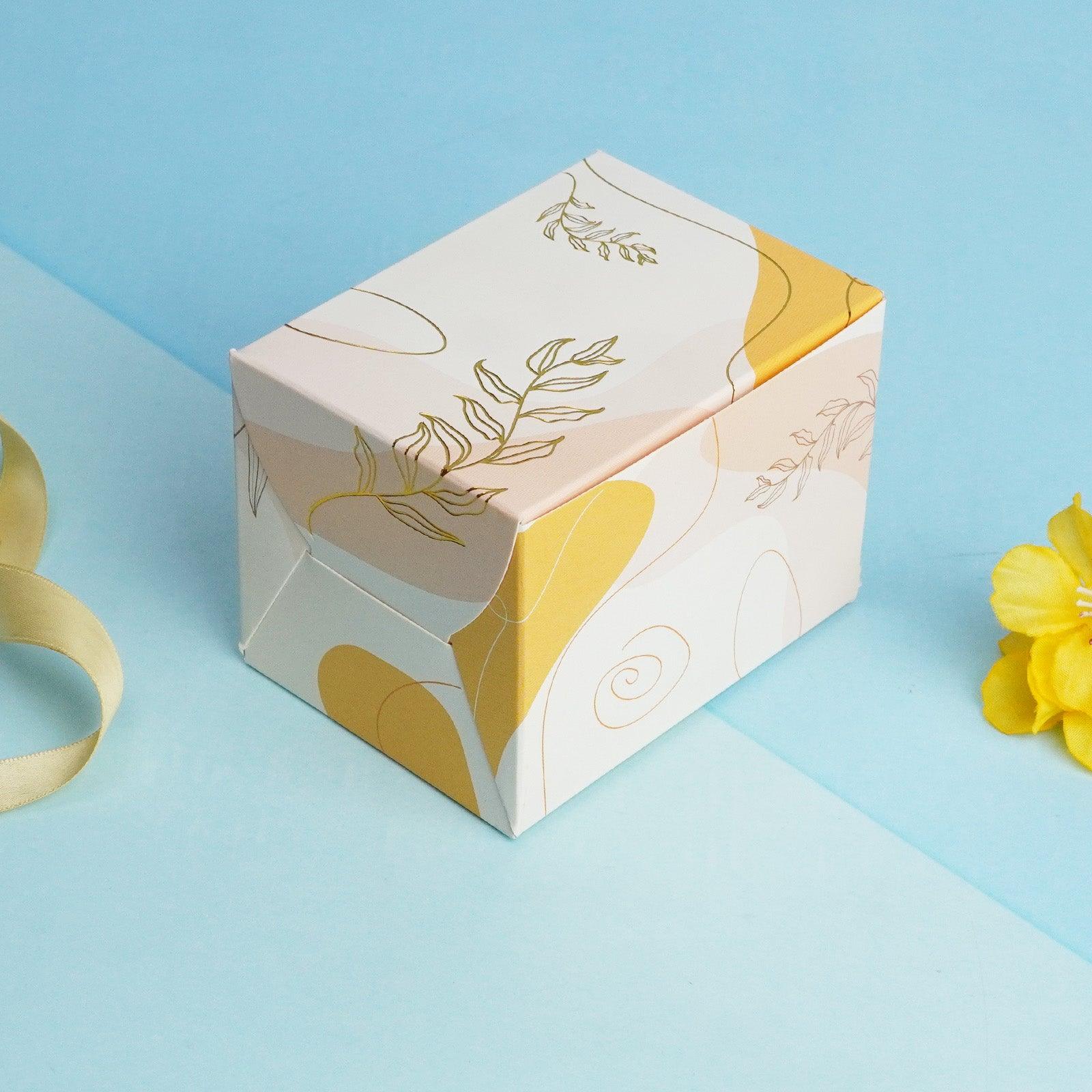 Floral Single Pastry Box