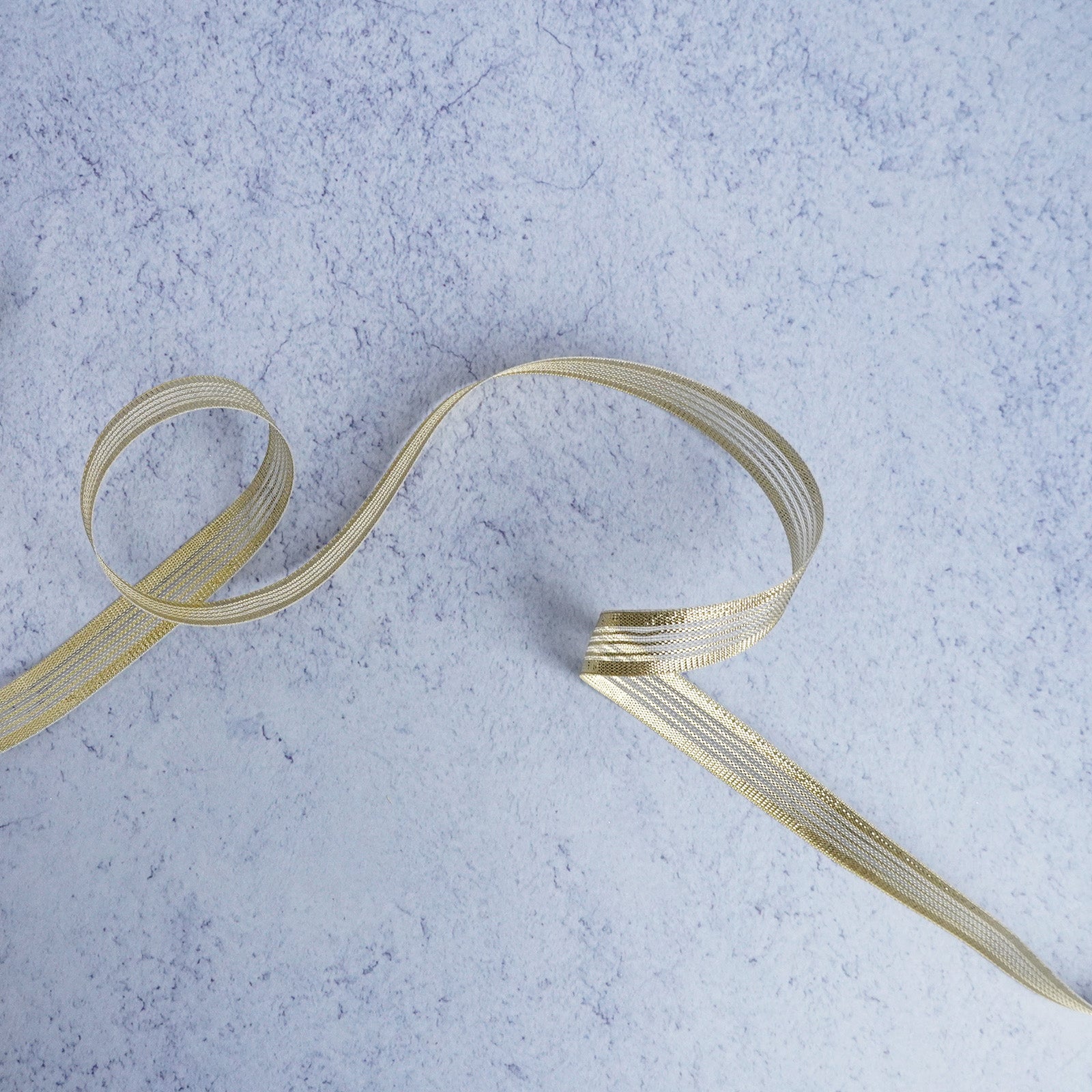 Golden Elegance Wedding Ribbon