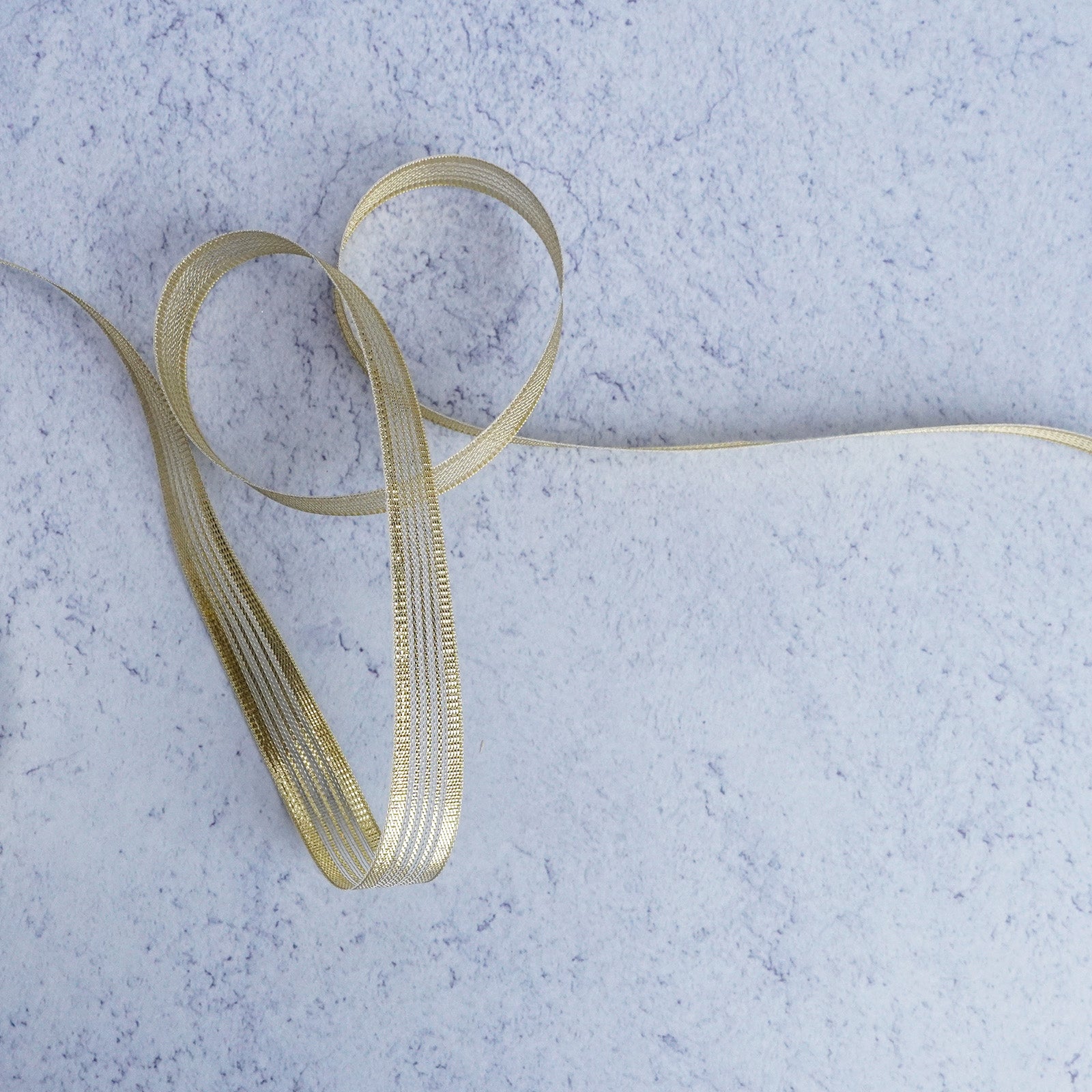 Golden Elegance Wedding Ribbon