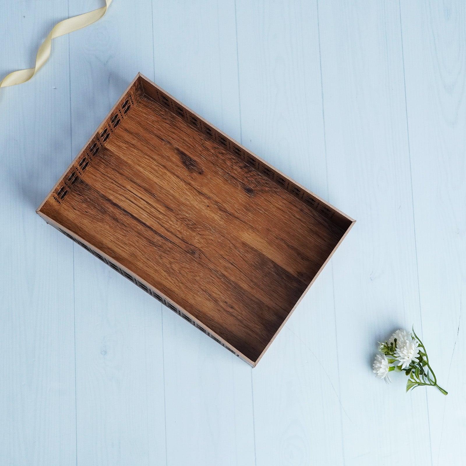 Wooden Gift Tray Box